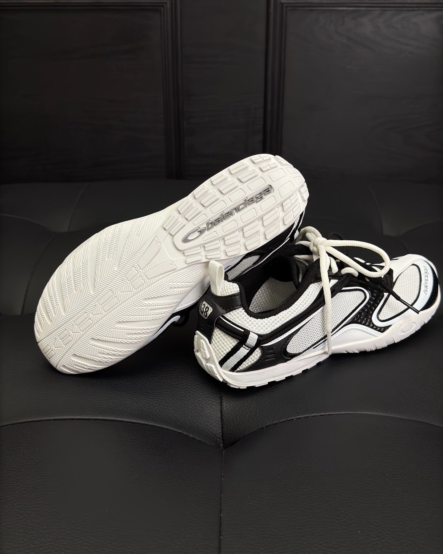Black white Shoes