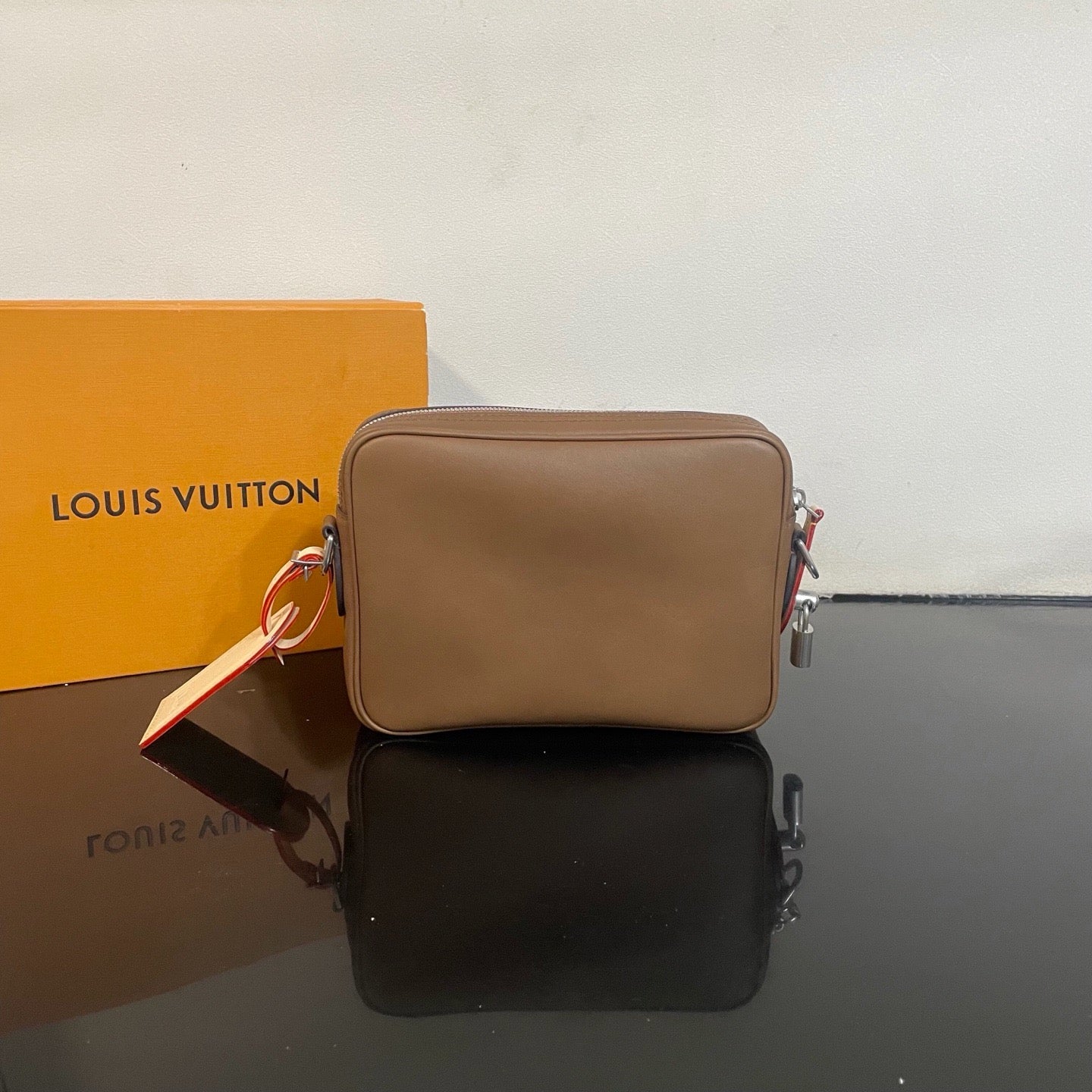 Brown and Black Bag