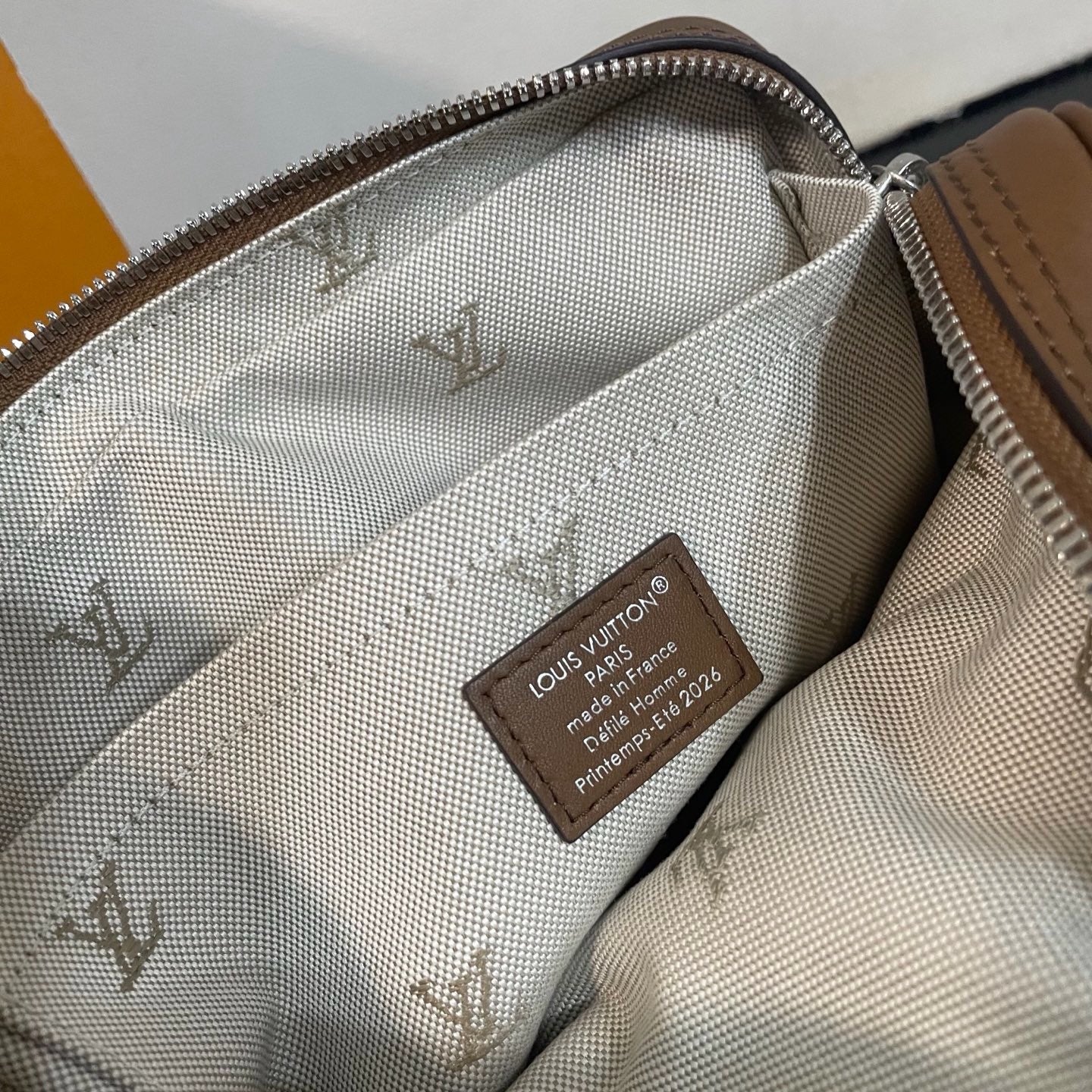Brown and Black Bag