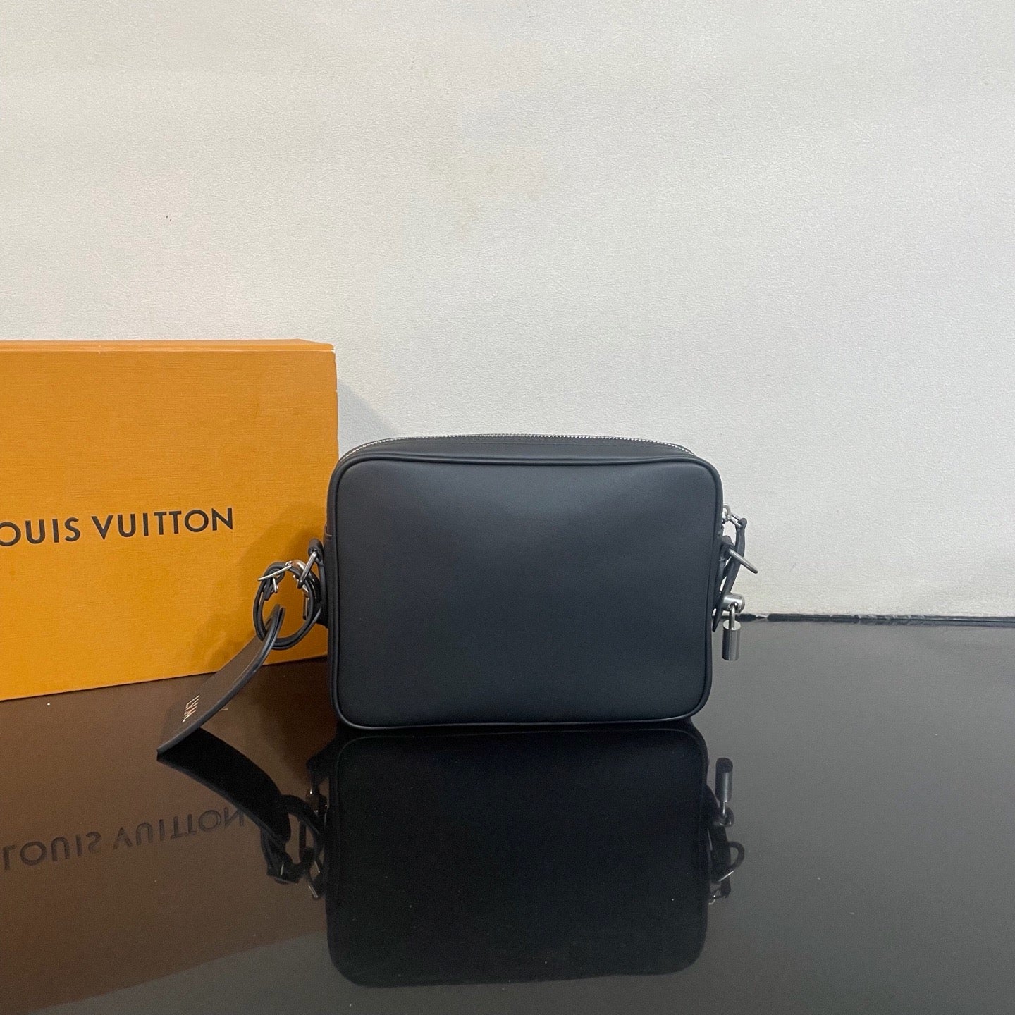 Brown and Black Bag