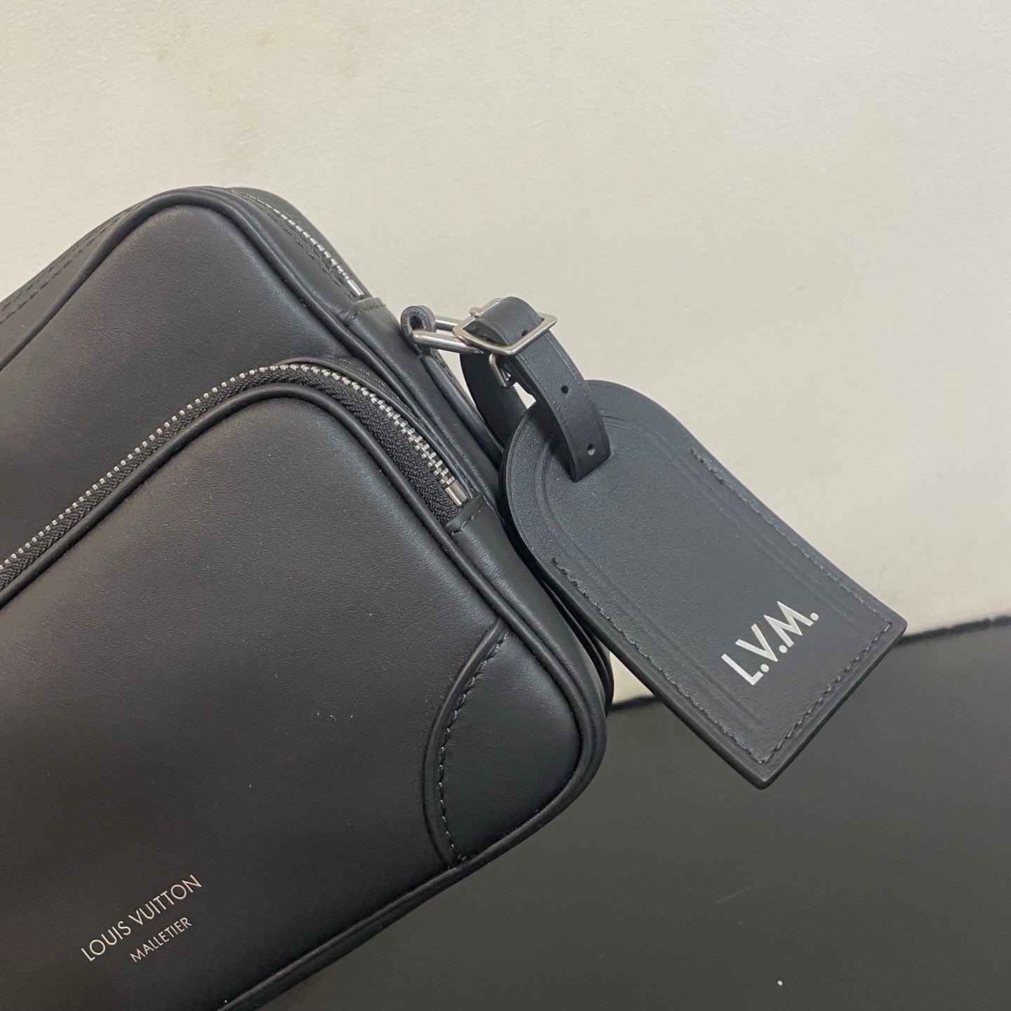 Brown and Black Bag