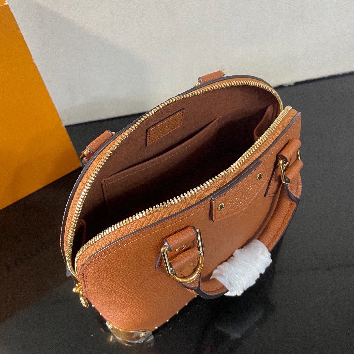 Black and Brown Bag