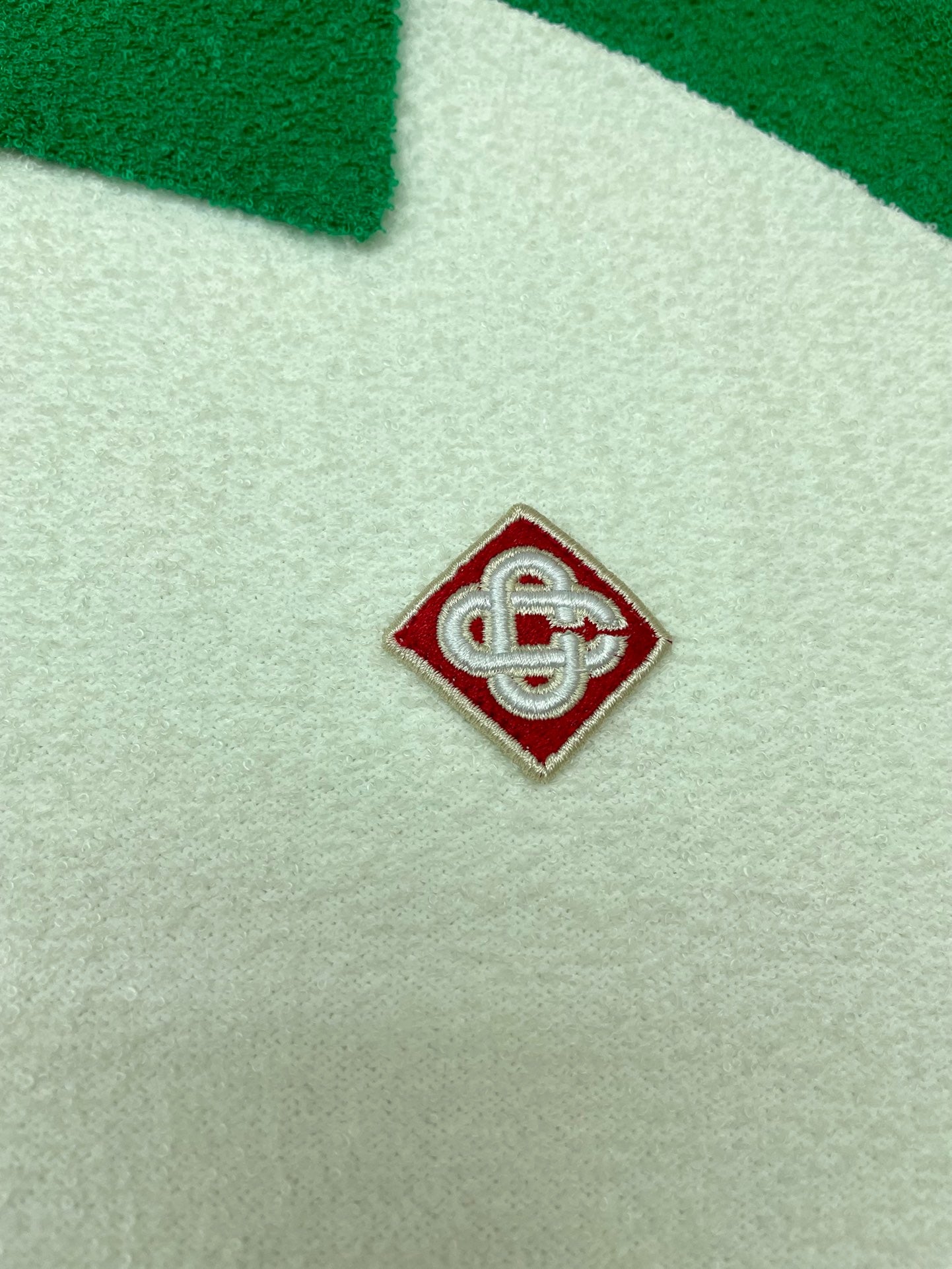 White green Polo - FashionHype.xyz