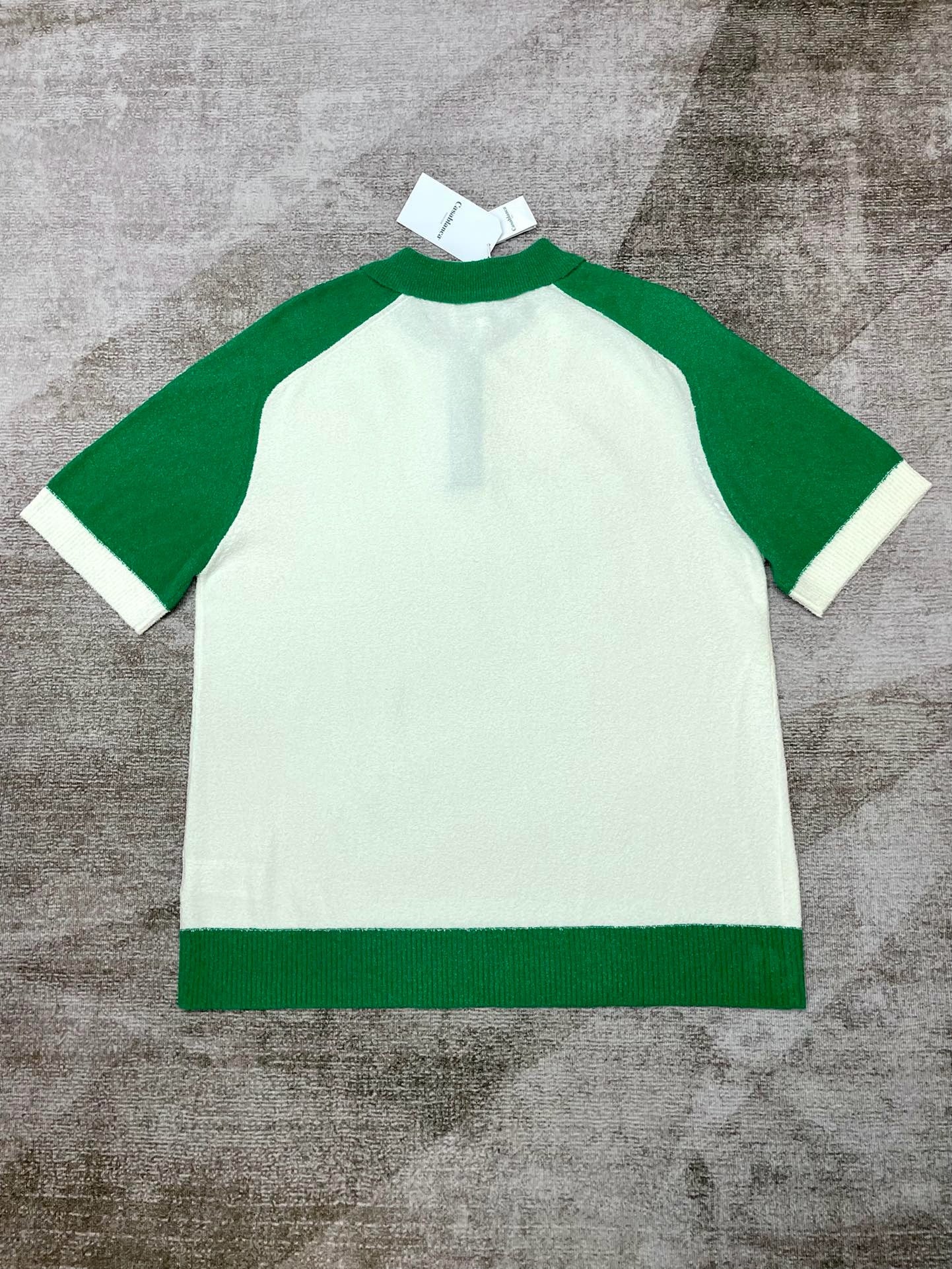 White green Polo - FashionHype.xyz