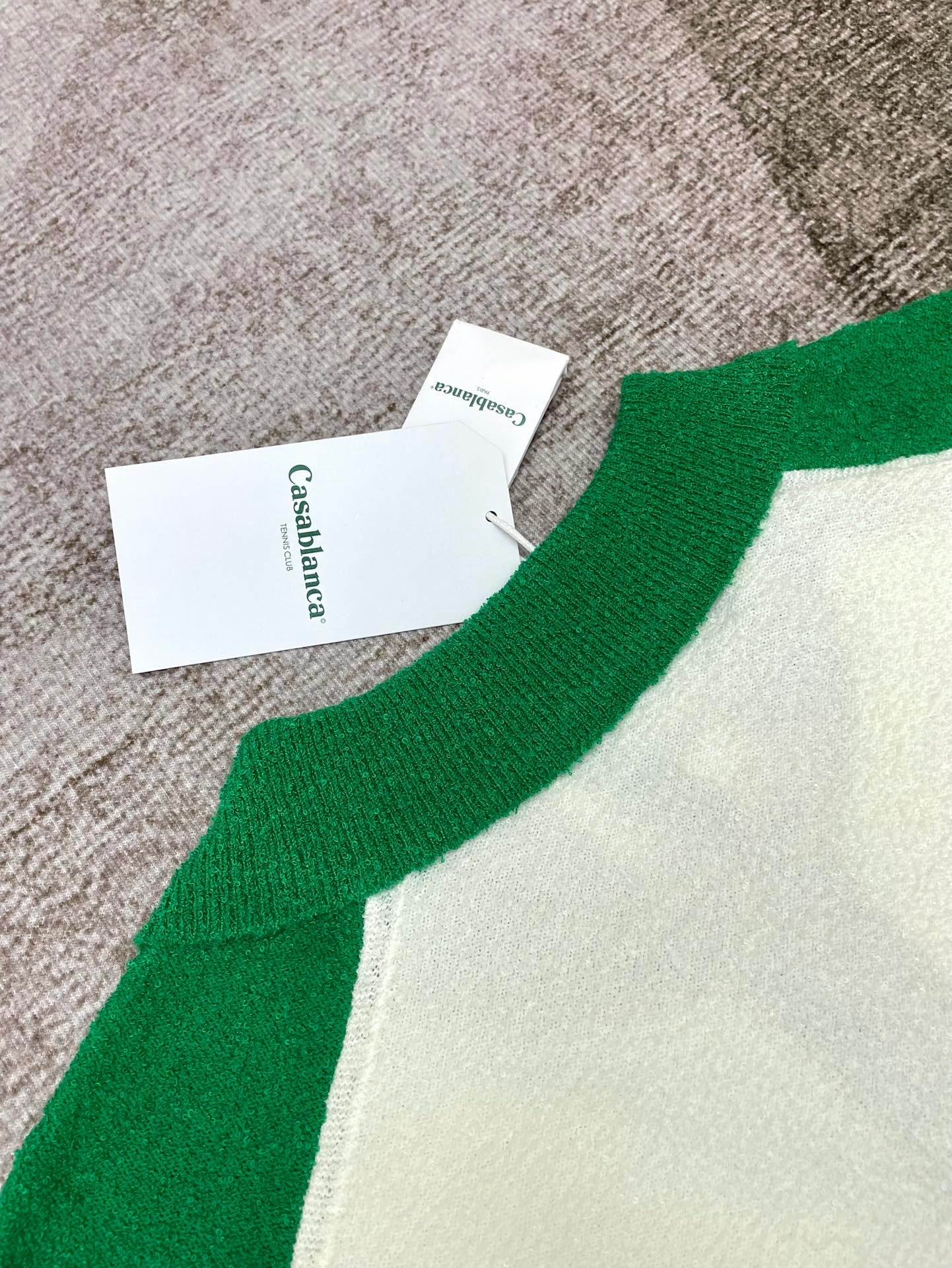 White green Polo - FashionHype.xyz