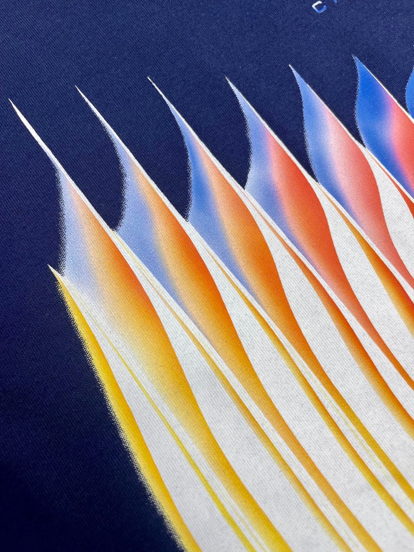 White and Blue T-Shirt - FashionHype.xyz