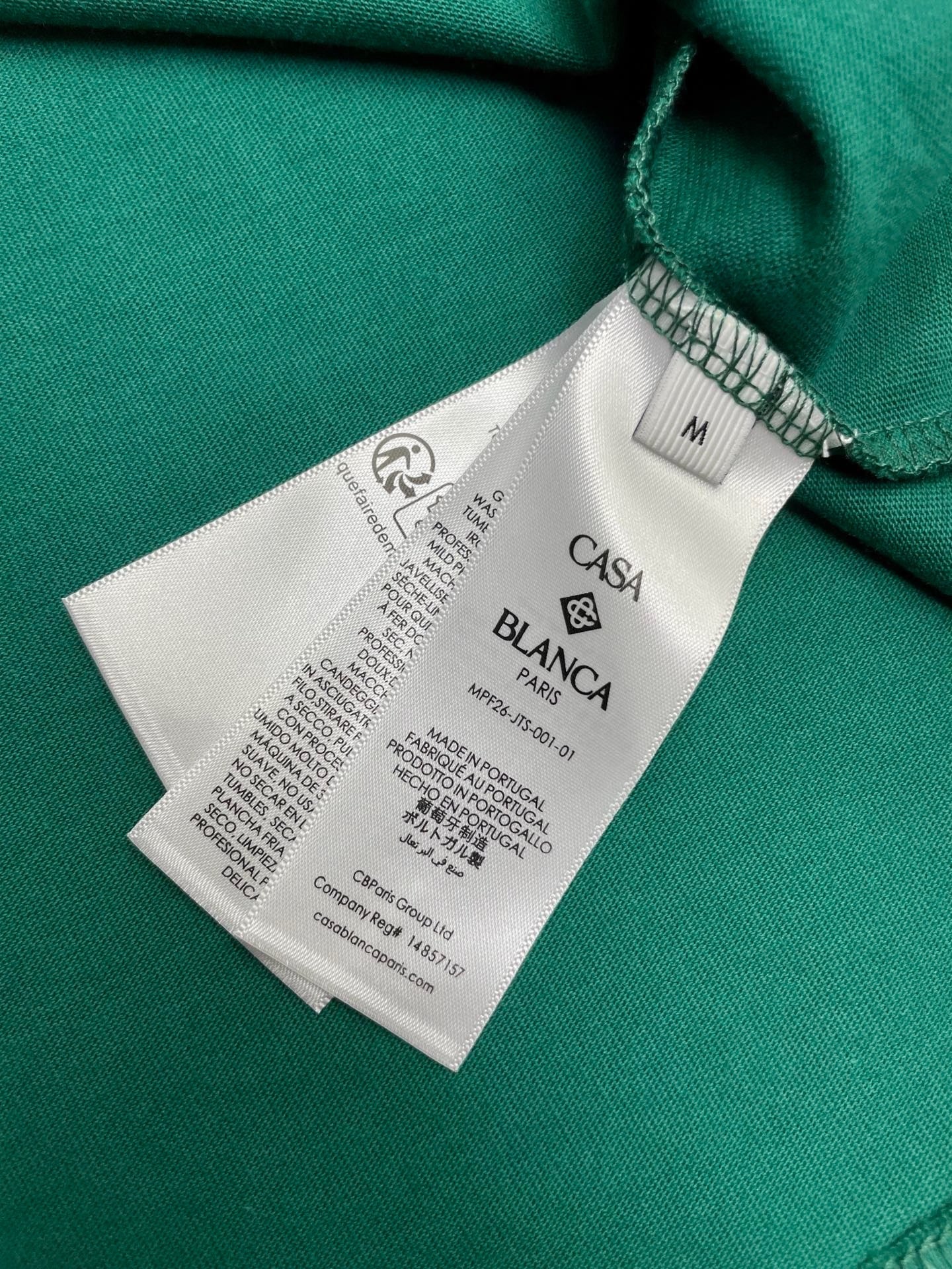White and Dark green T-Shirt - FashionHype.xyz