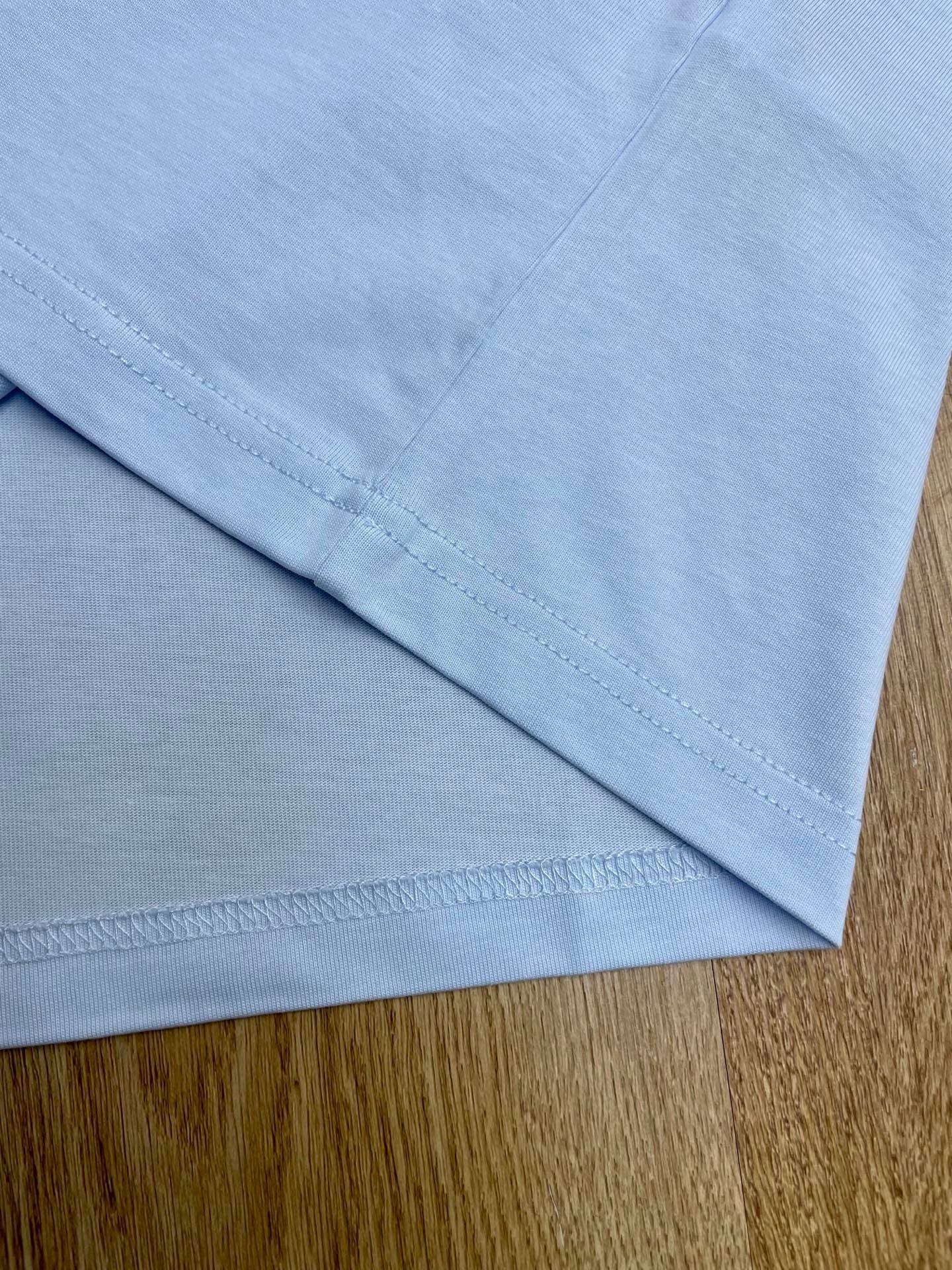 Black, Grey, White, Sky blue and Blue T-Shirt