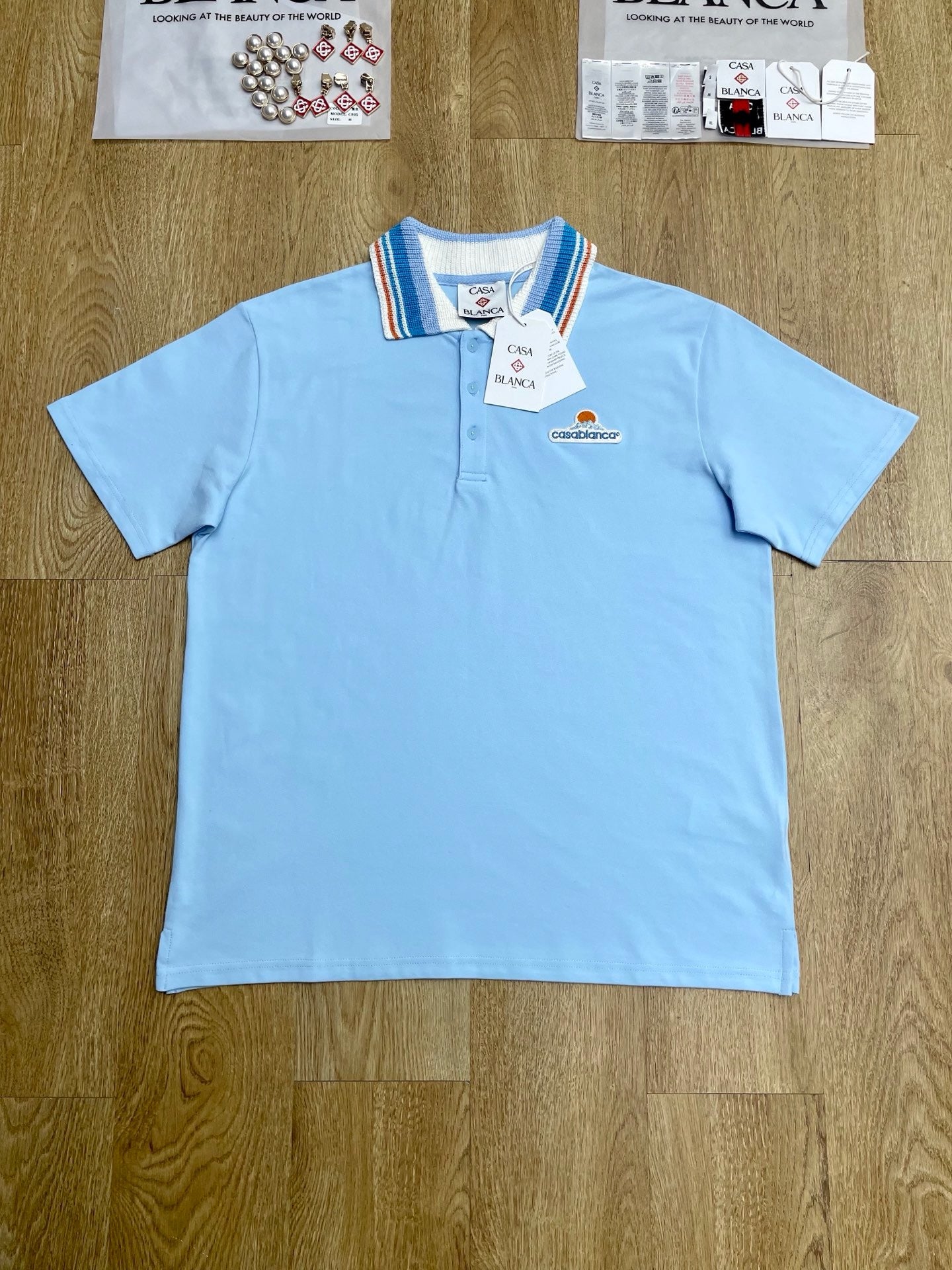 Sky blue Polo