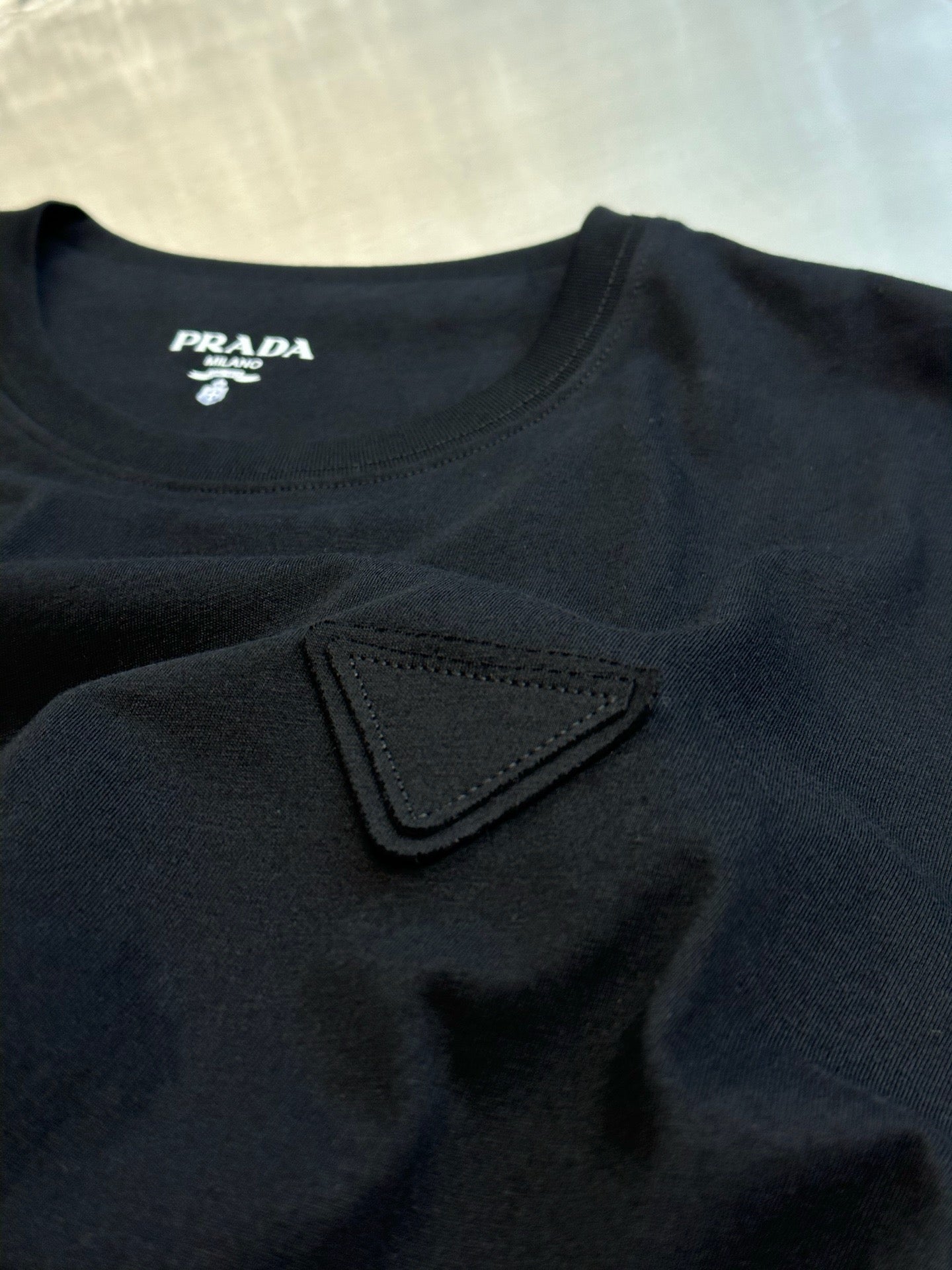 Black, White and Blue T-Shirt