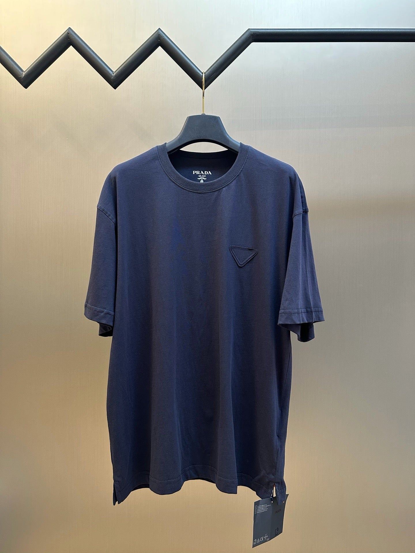 Black, White and Blue T-Shirt