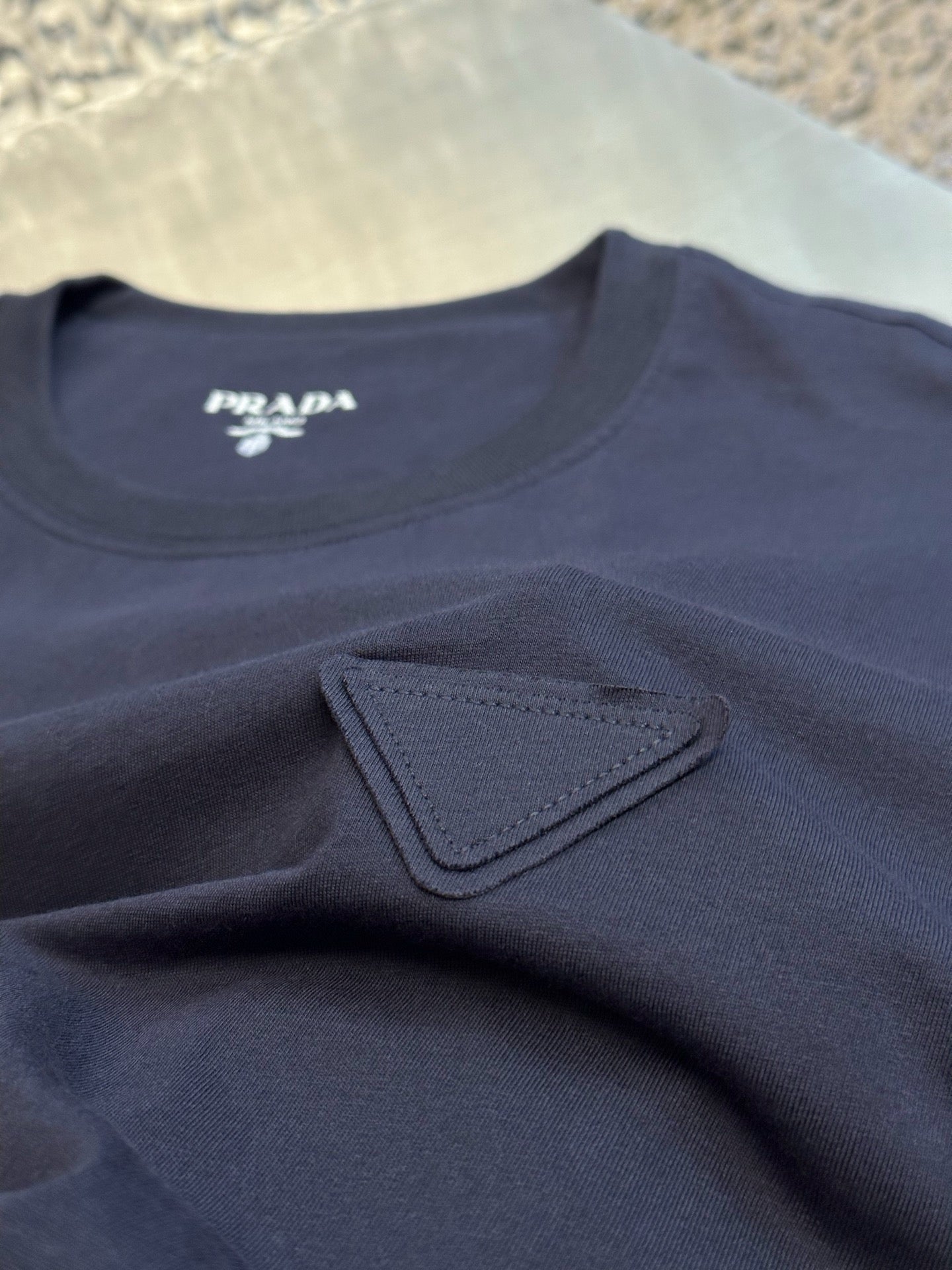 Black, White and Blue T-Shirt