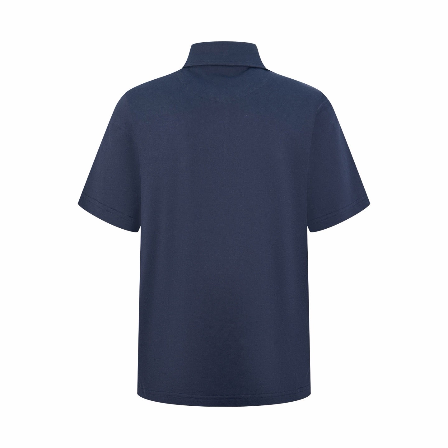 Blue, White and Black Polo