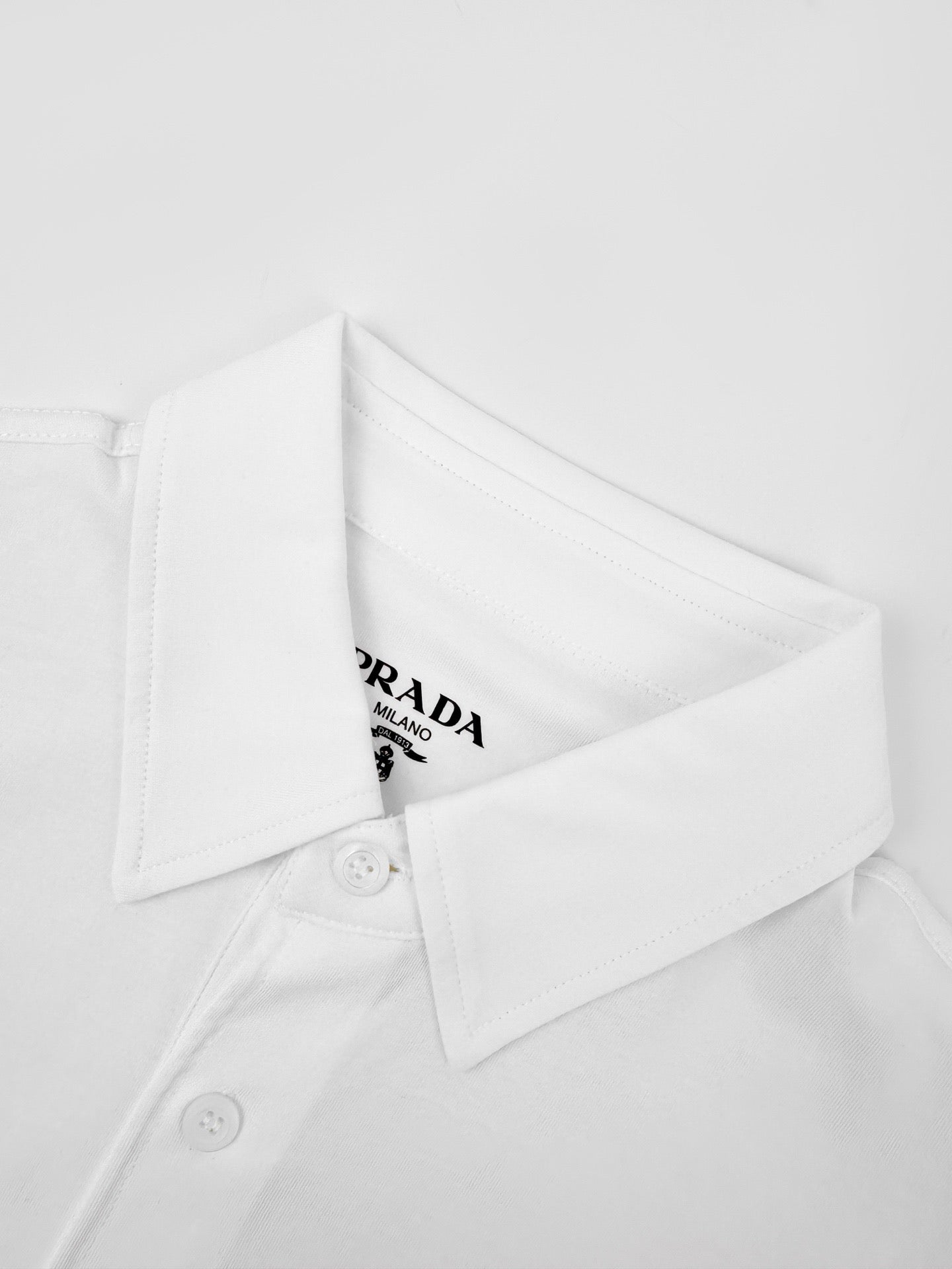 Blue, White and Black Polo