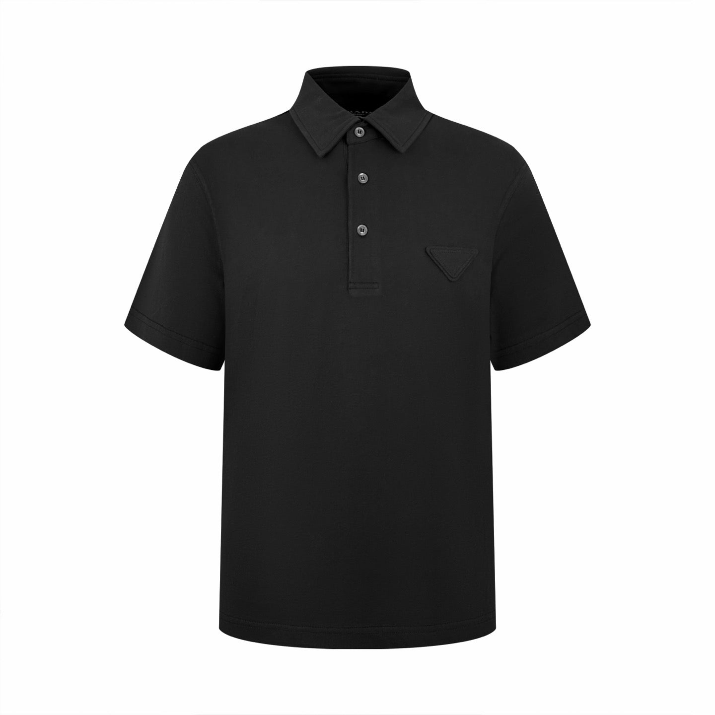 Blue, White and Black Polo