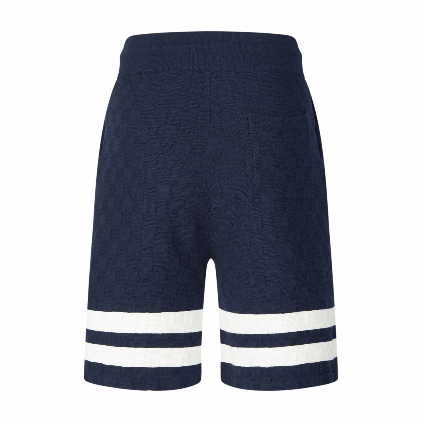 Blue and White Short