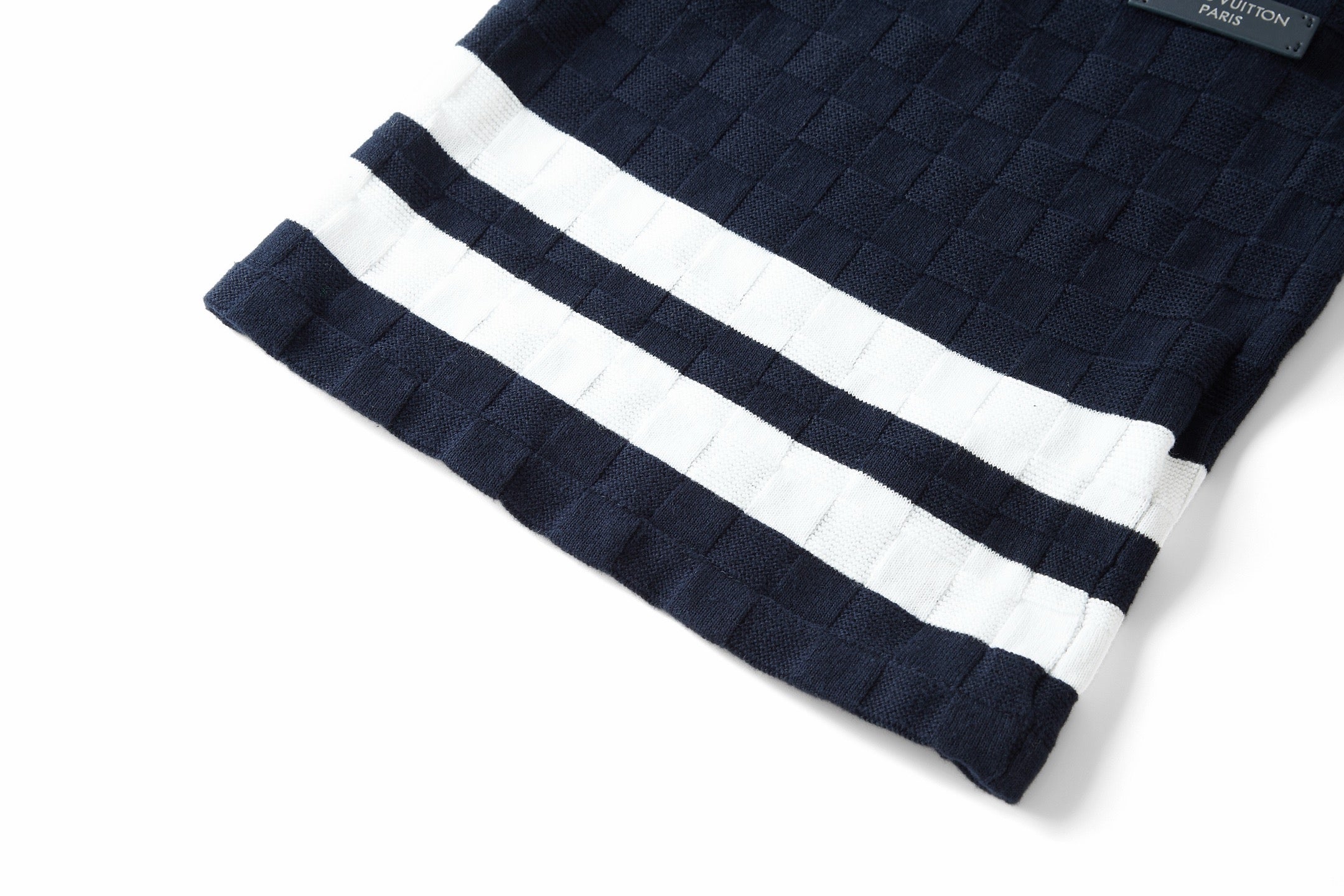 Blue and White Short