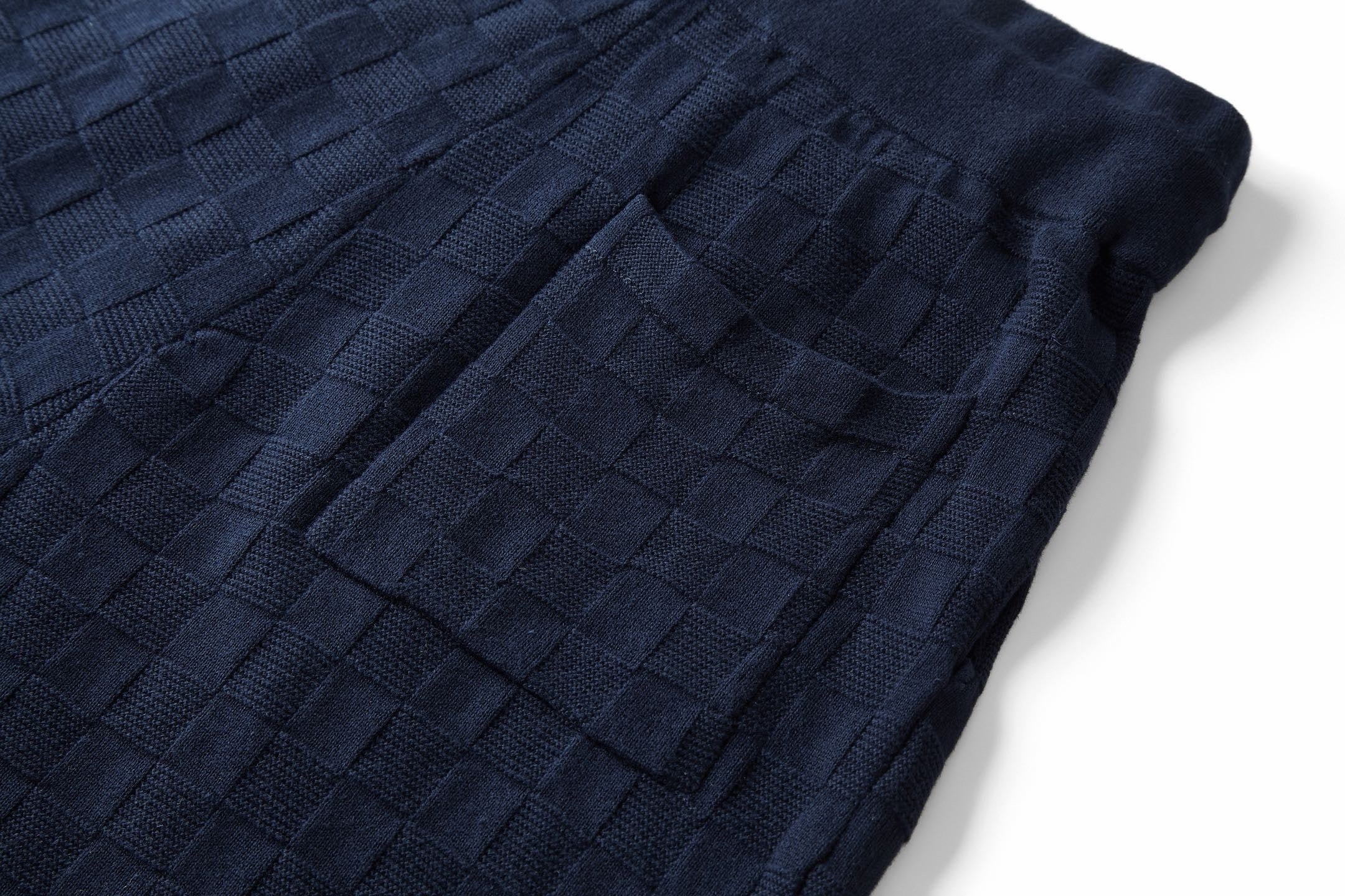 Blue and White Short