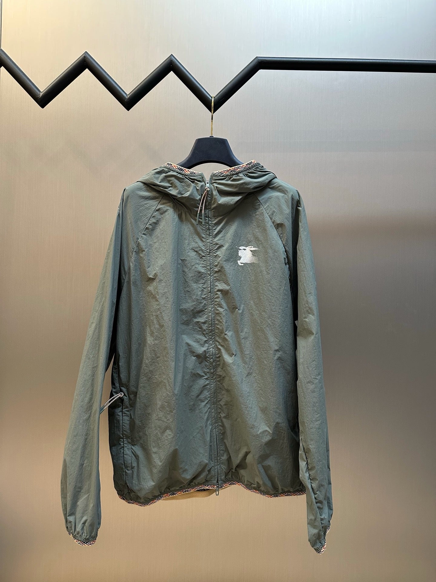Black, Grey and Blue Jacket