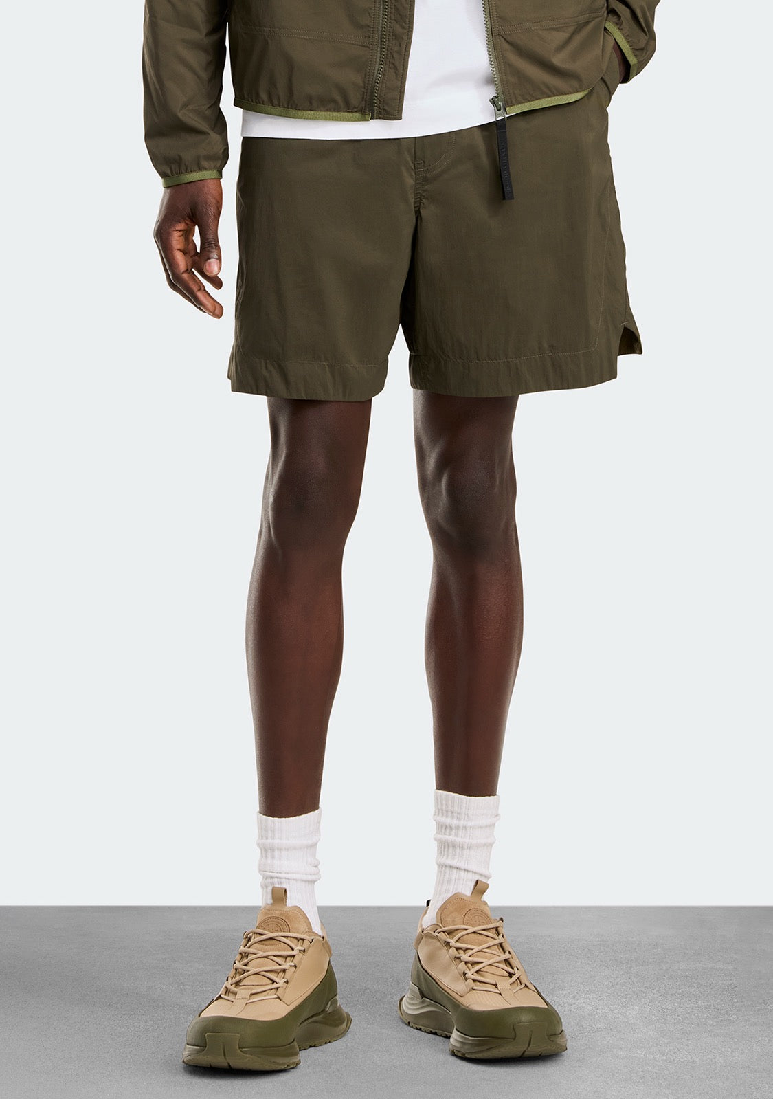 Grey and Black Short