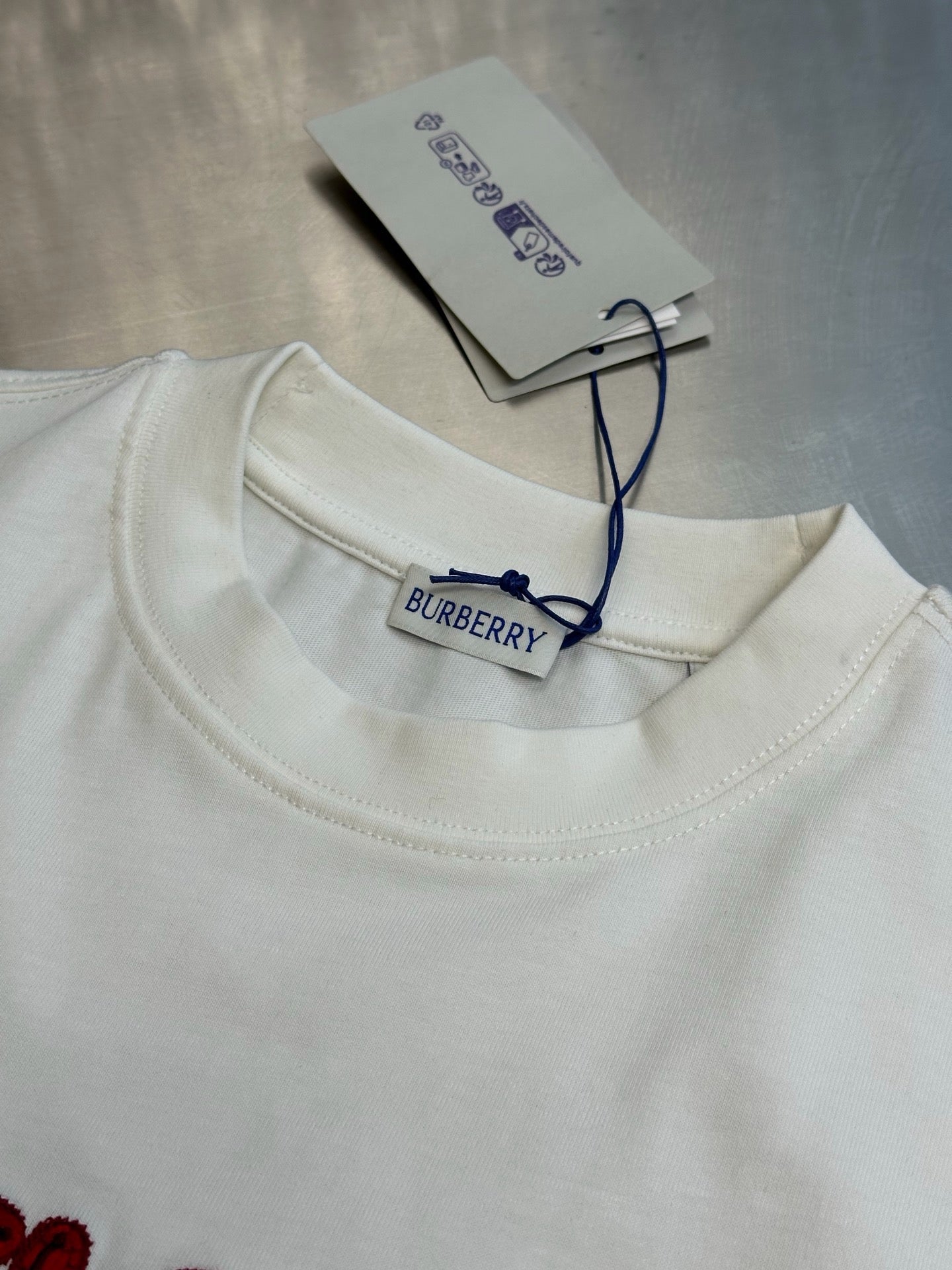 White and Black T-Shirt