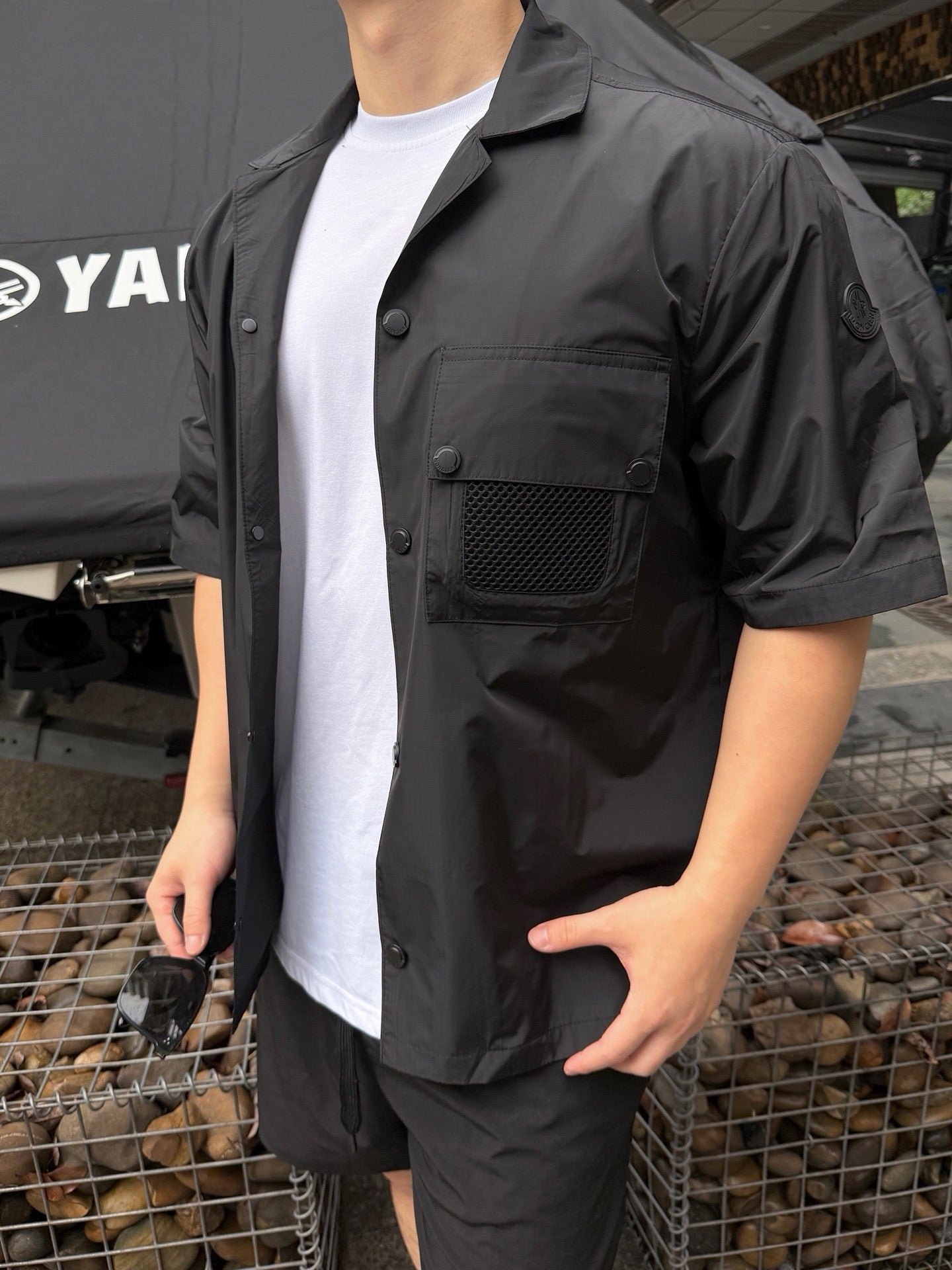 Dark brown and Black Jacket