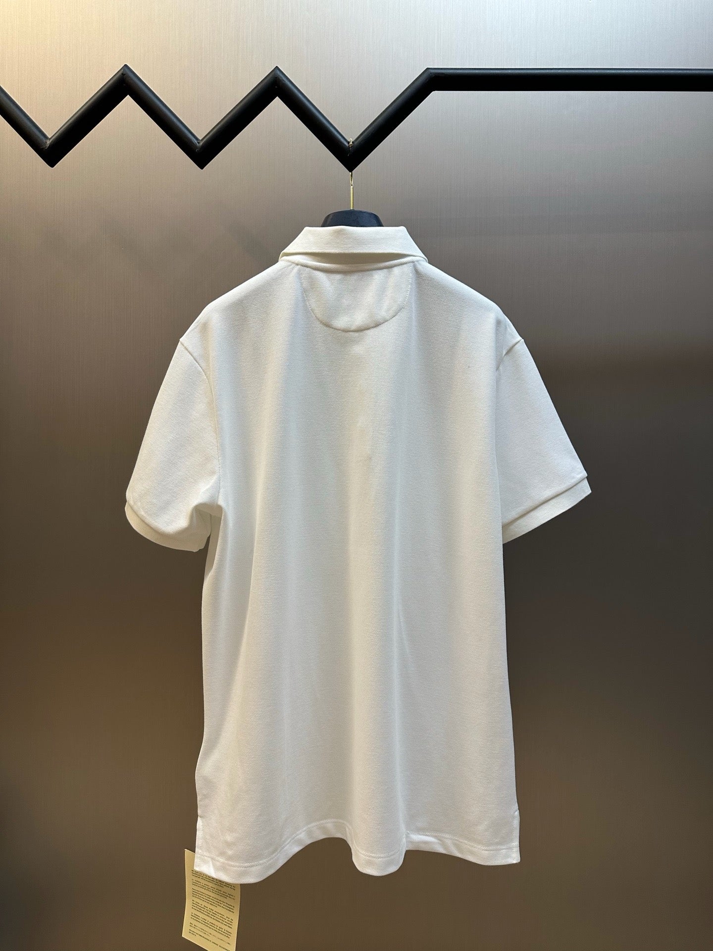 White and Dark blue Polo