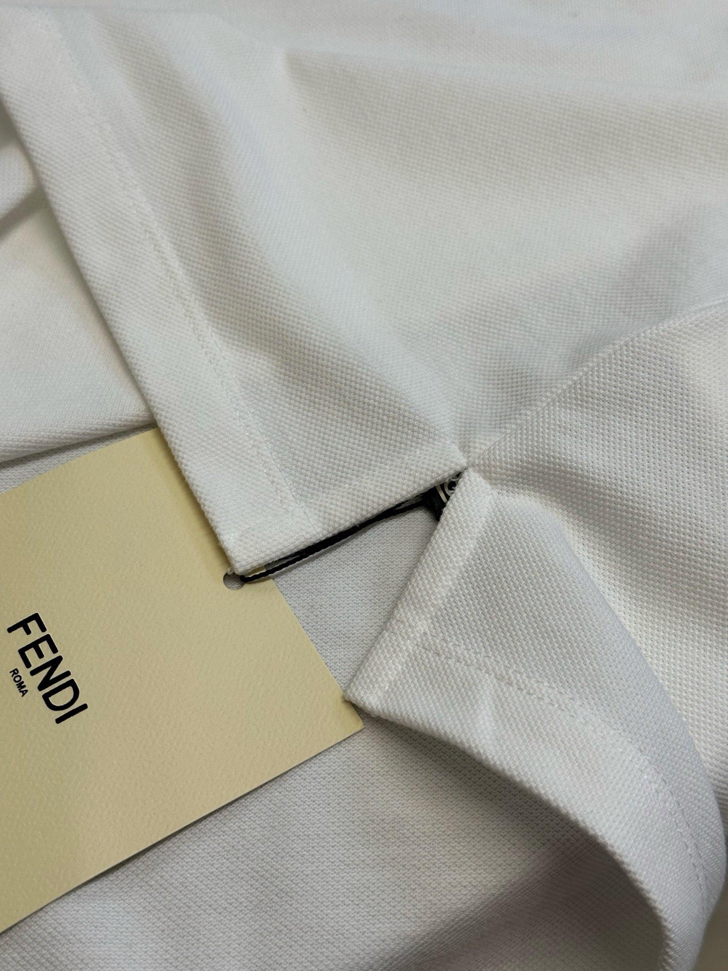 White and Dark blue Polo