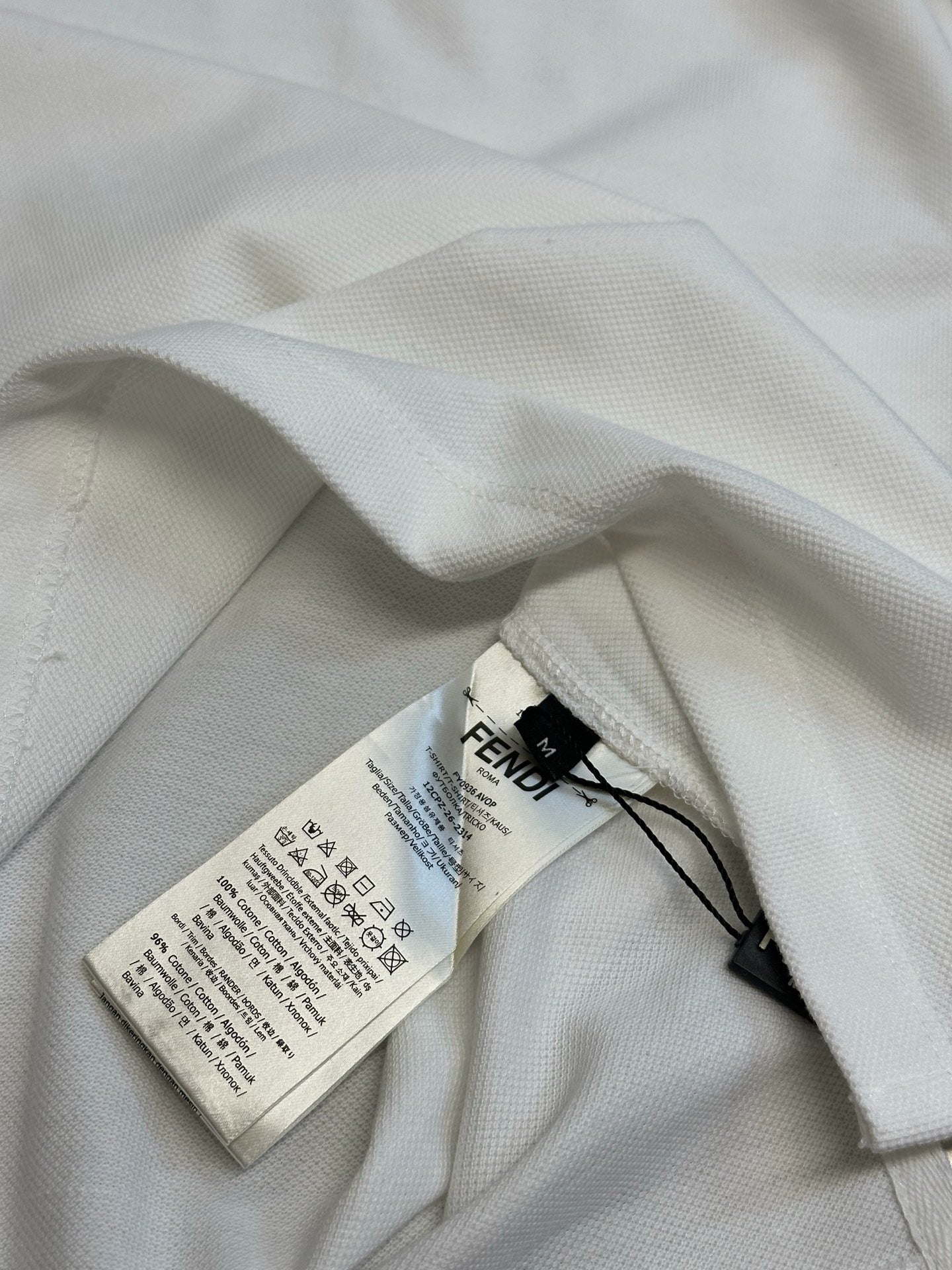 White and Dark blue Polo