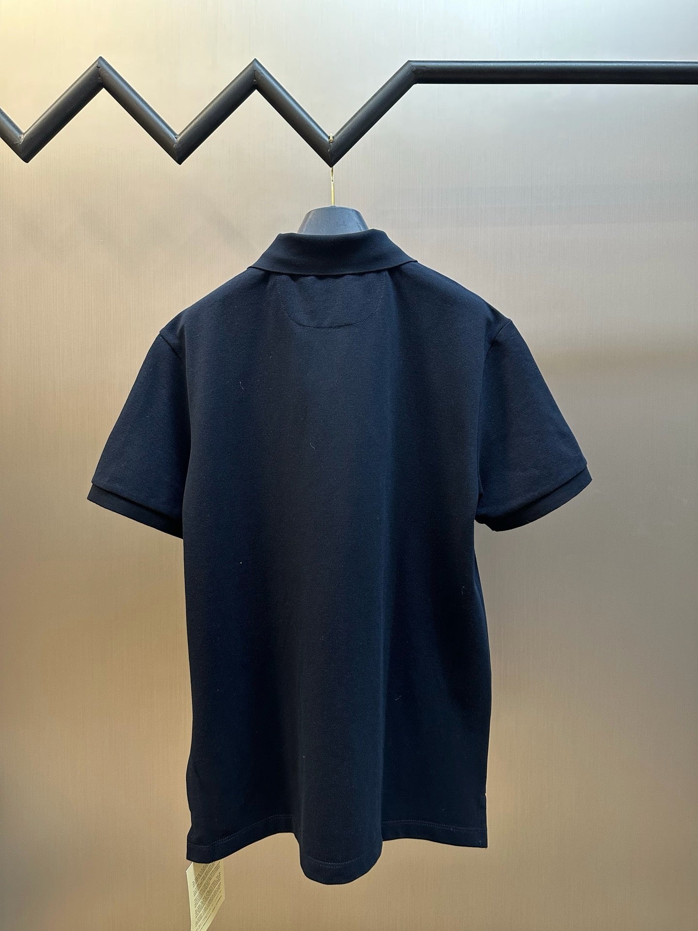 White and Dark blue Polo