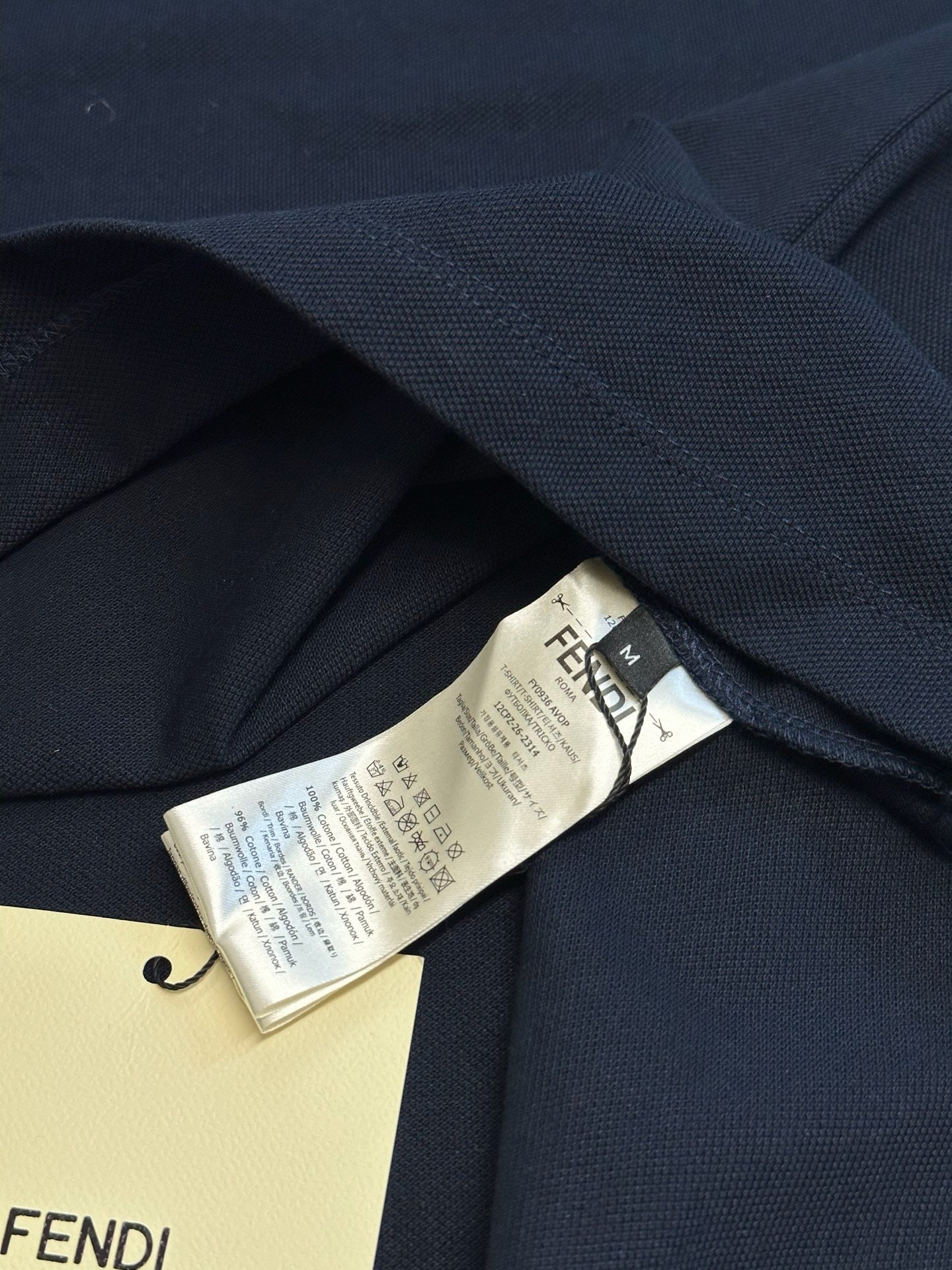 White and Dark blue Polo