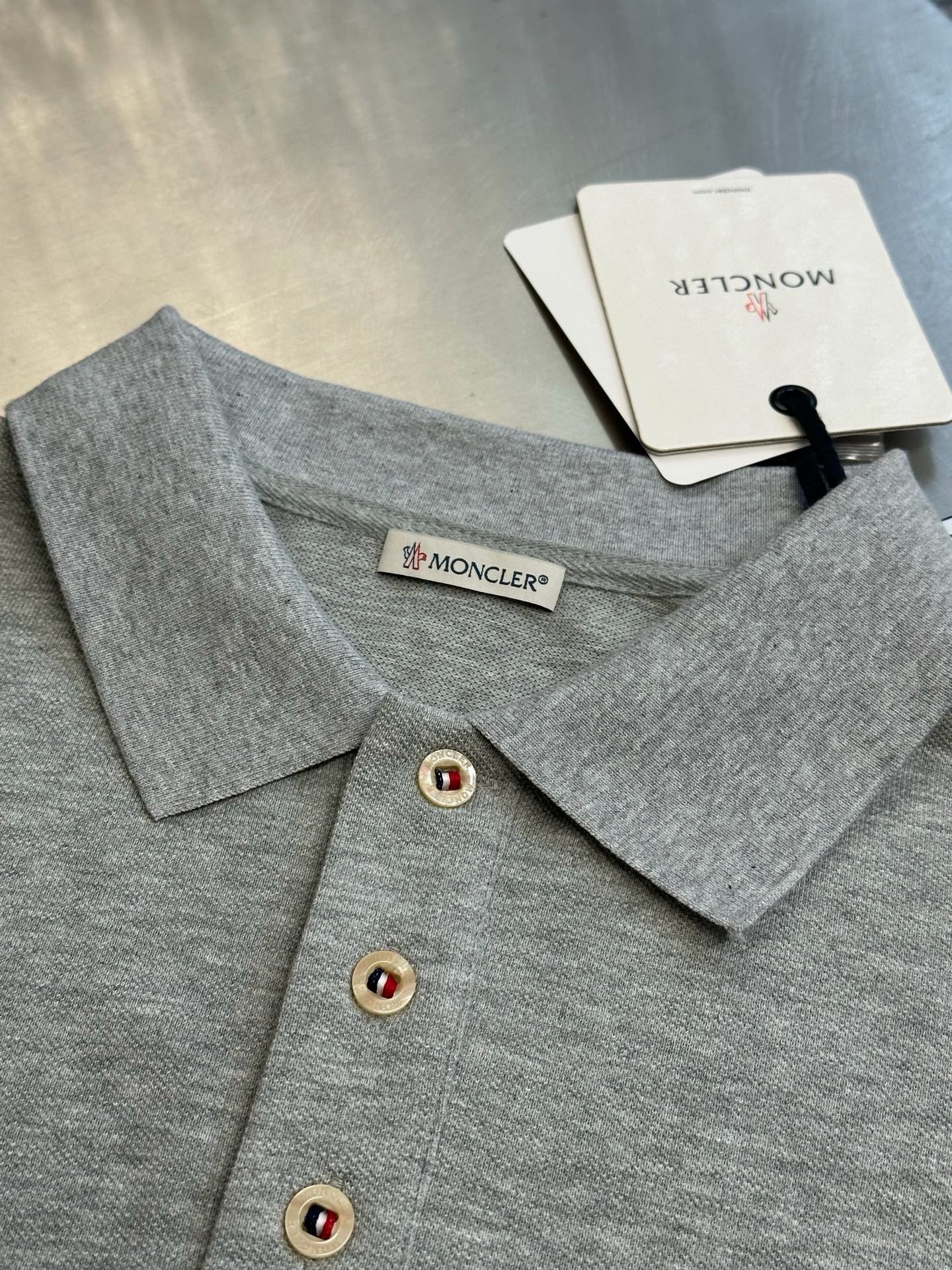 Black and Grey Polo