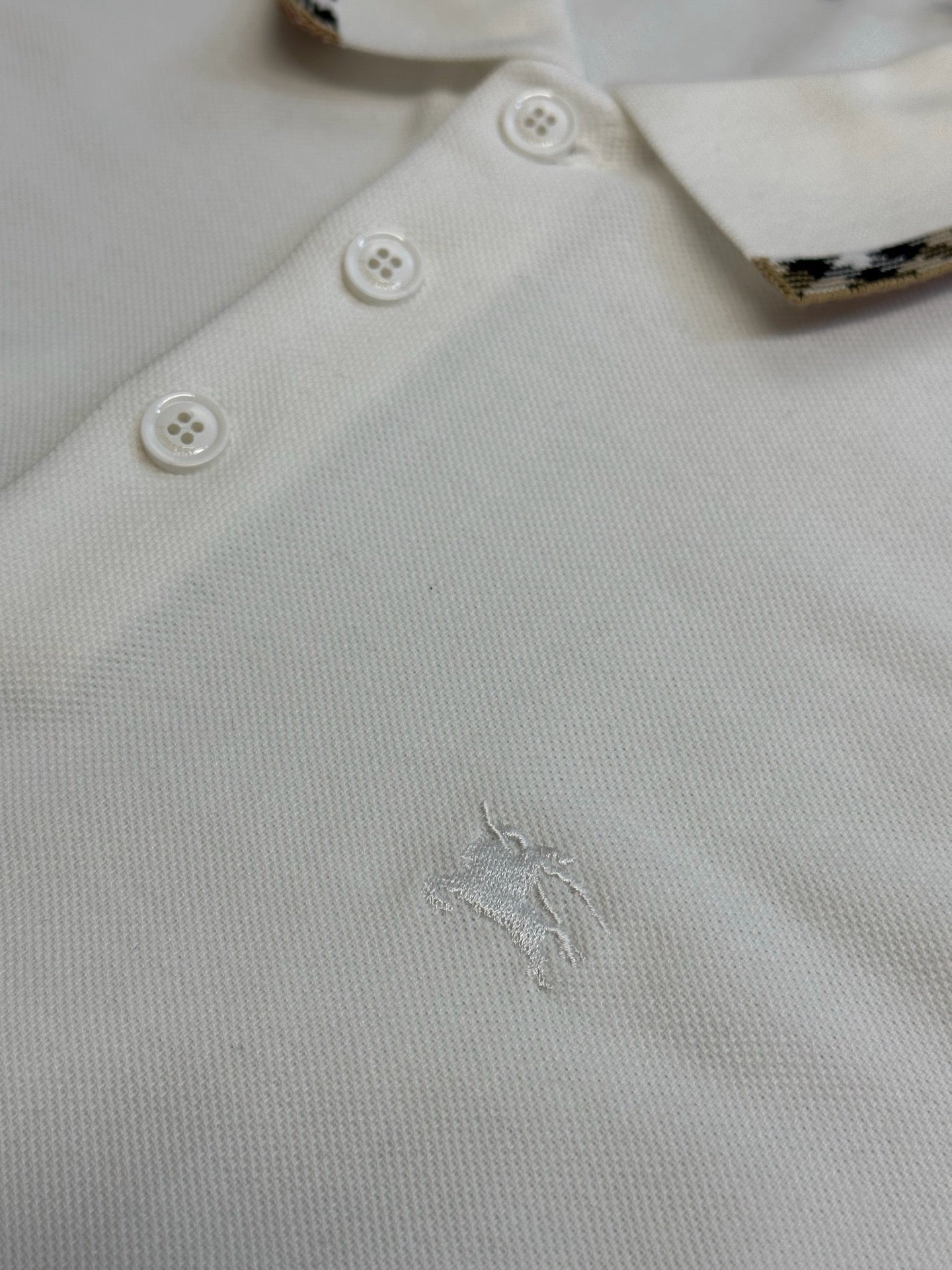 Black and White Polo