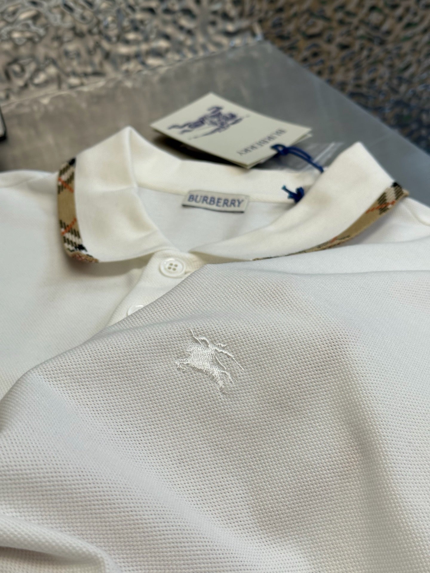 Black and White Polo