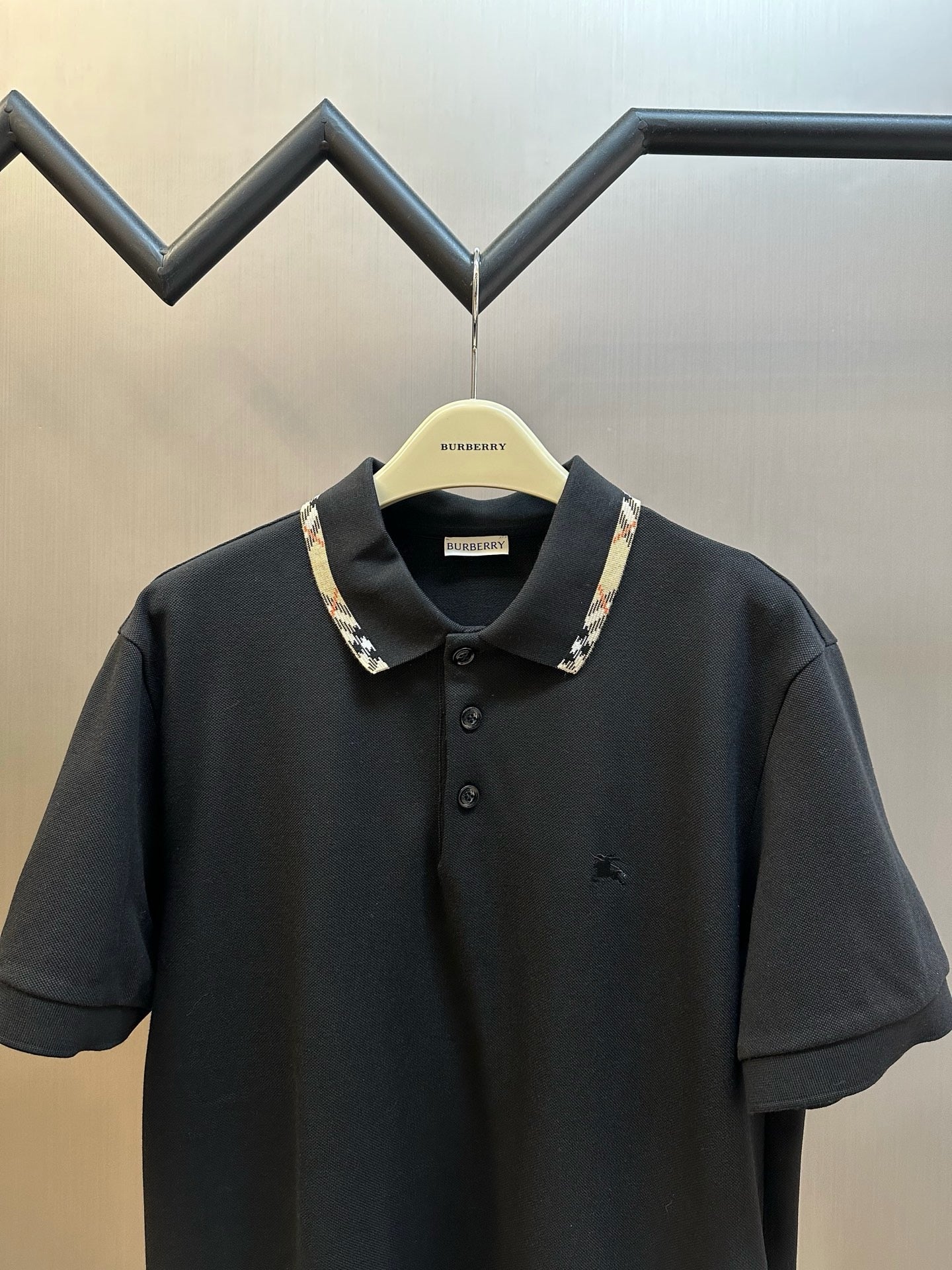 Black and White Polo