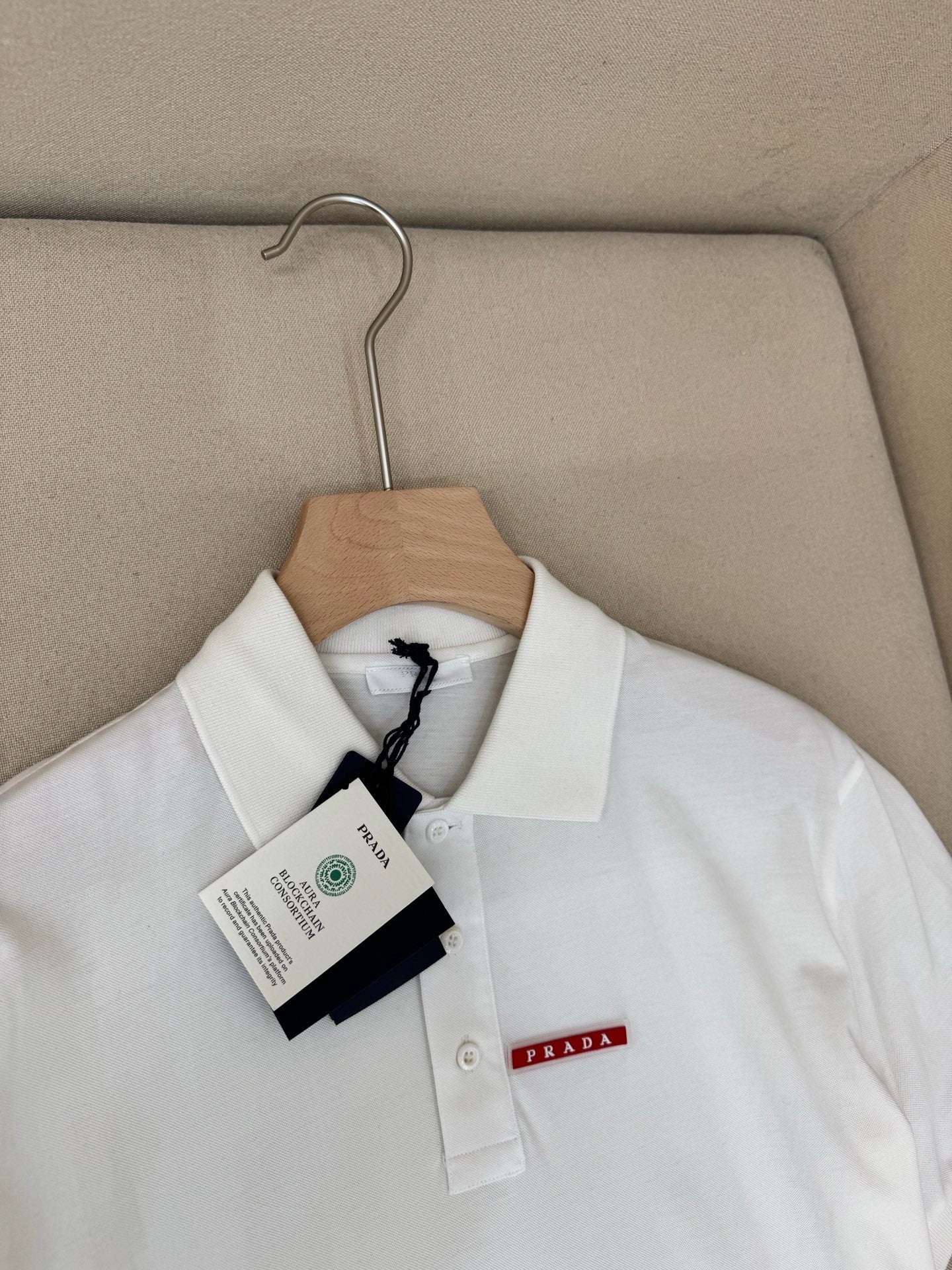 Black and White Polo