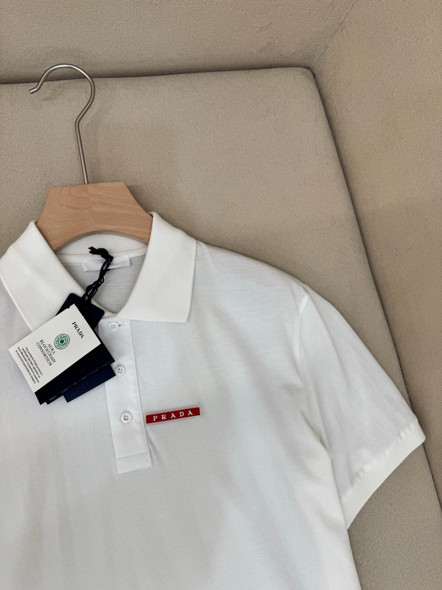 Black and White Polo