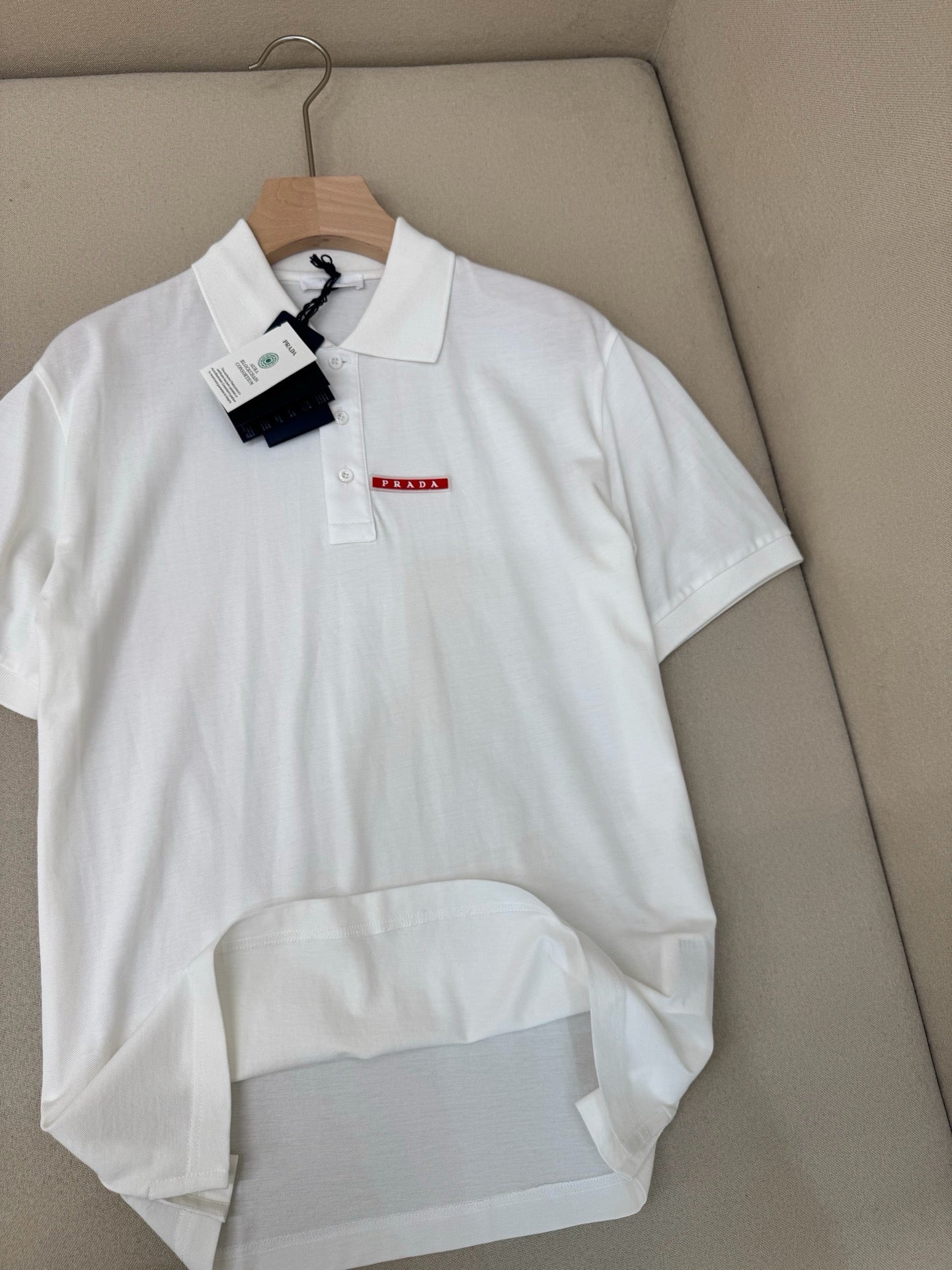 Black and White Polo