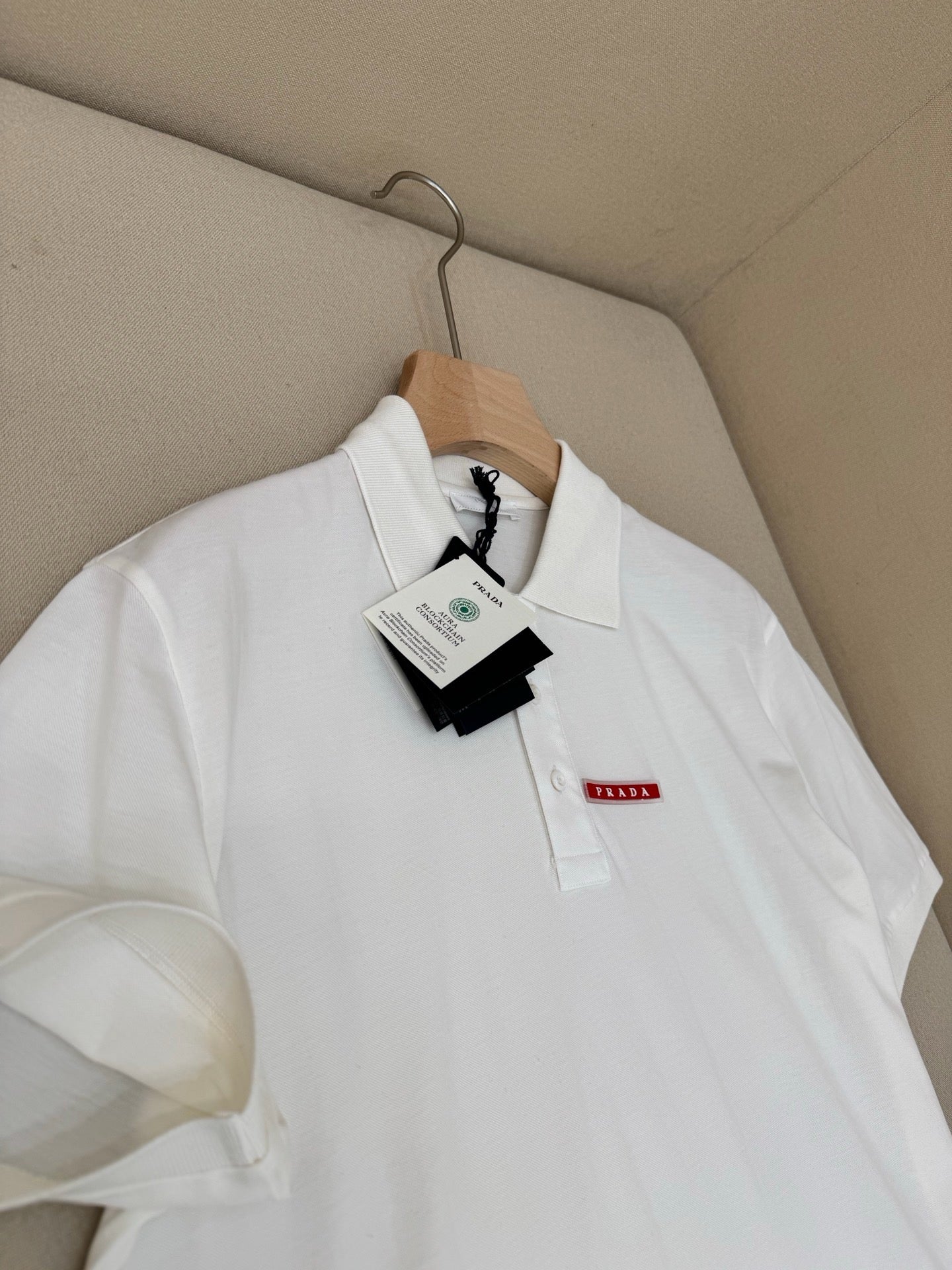 Black and White Polo