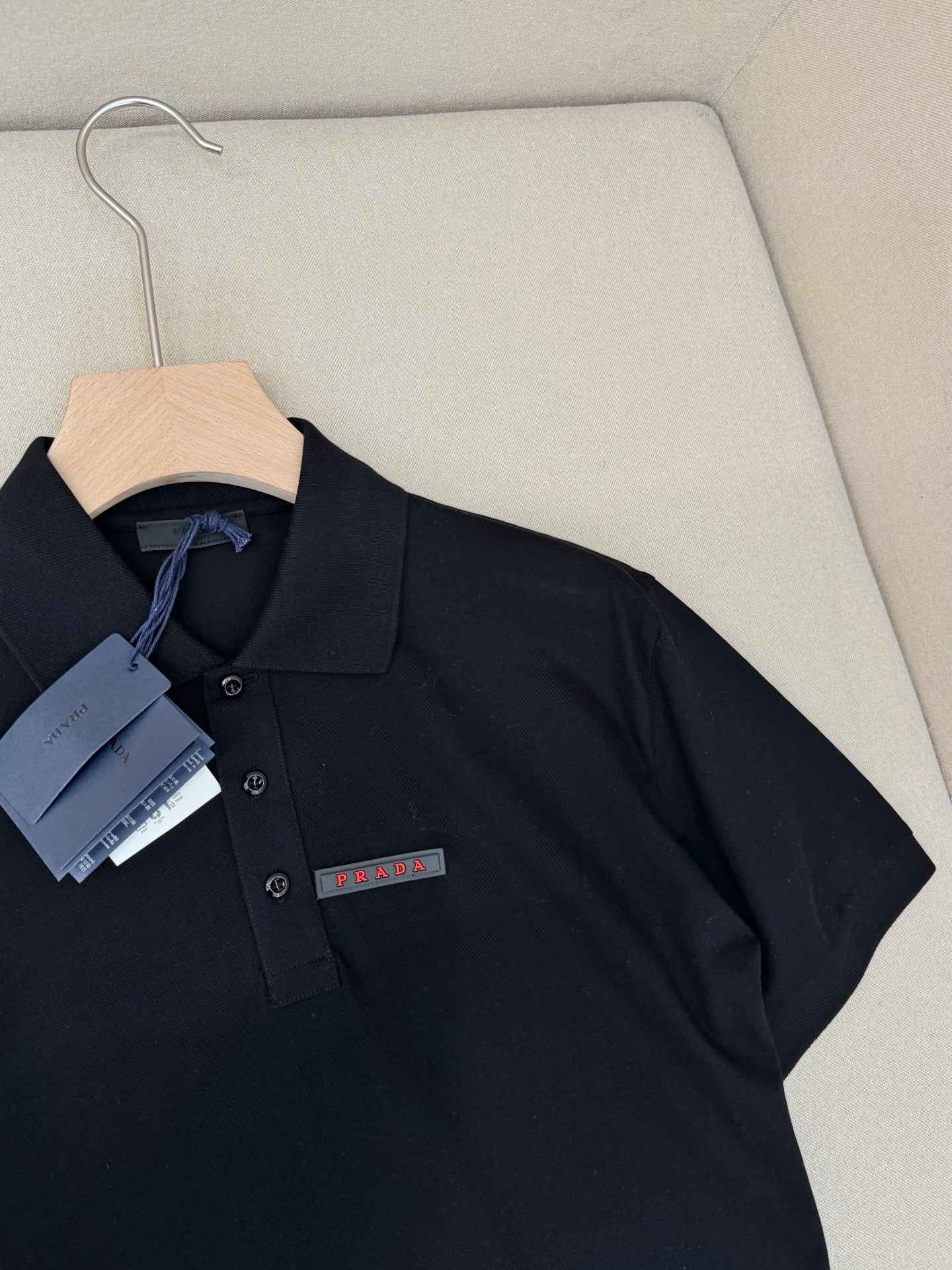 Black and White Polo