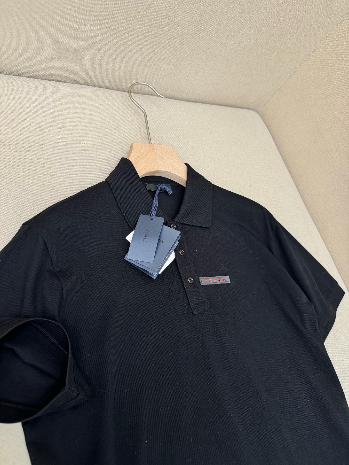Black and White Polo