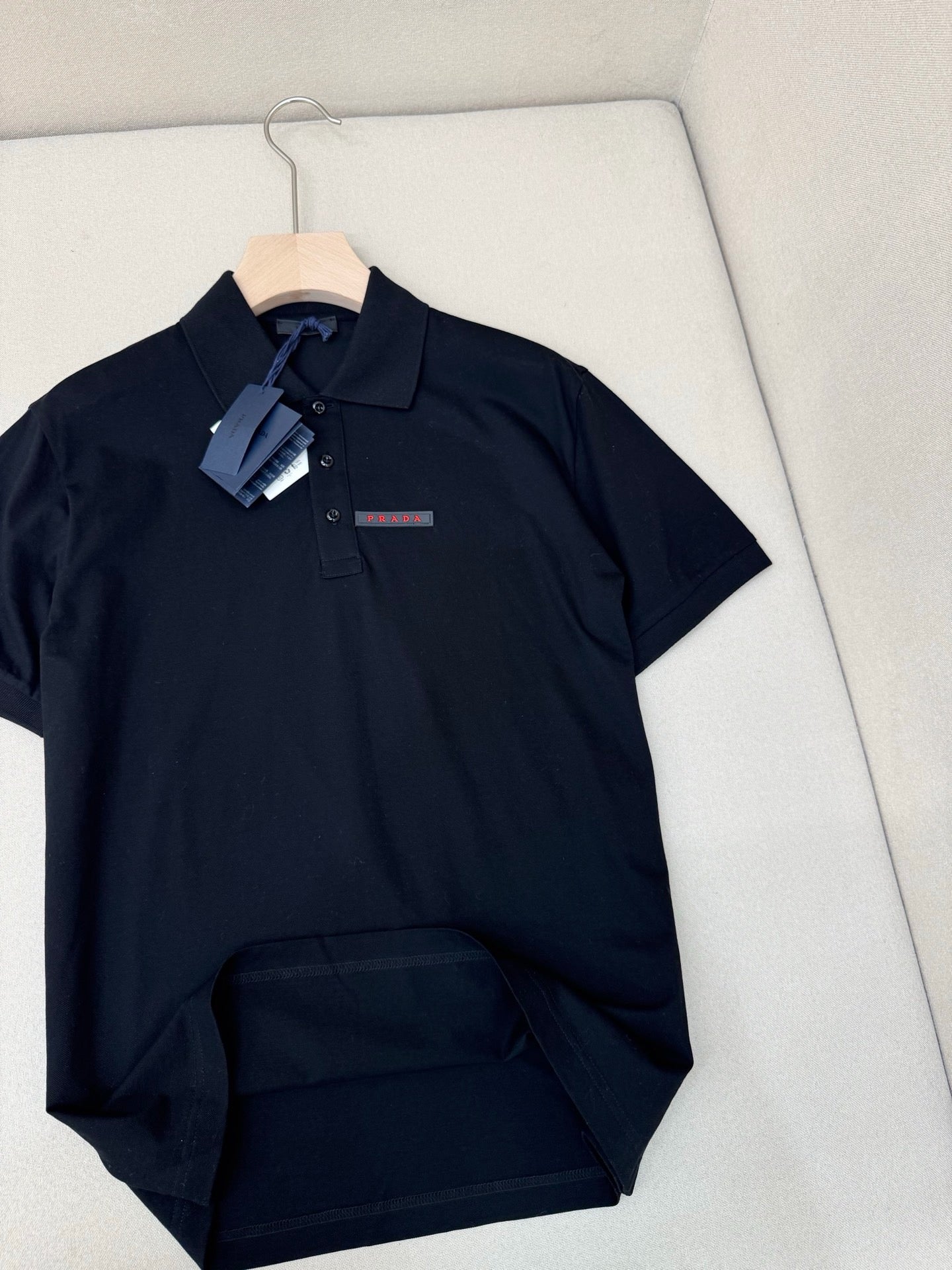 Black and White Polo