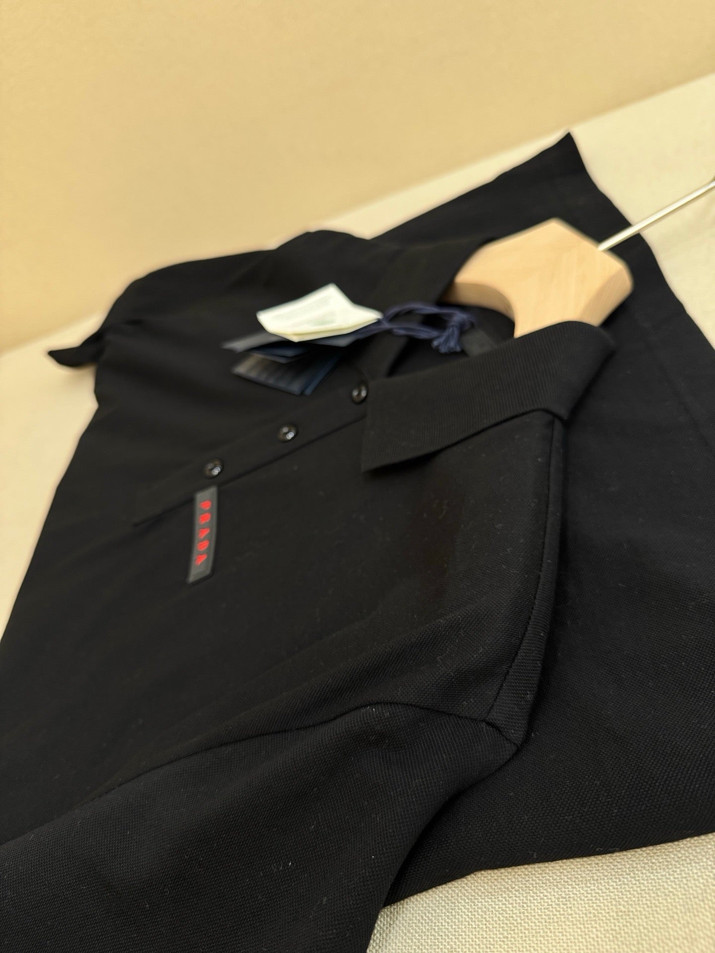 Black and White Polo