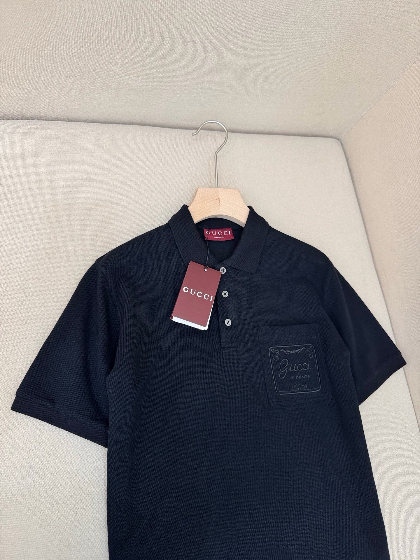 Black and White Polo