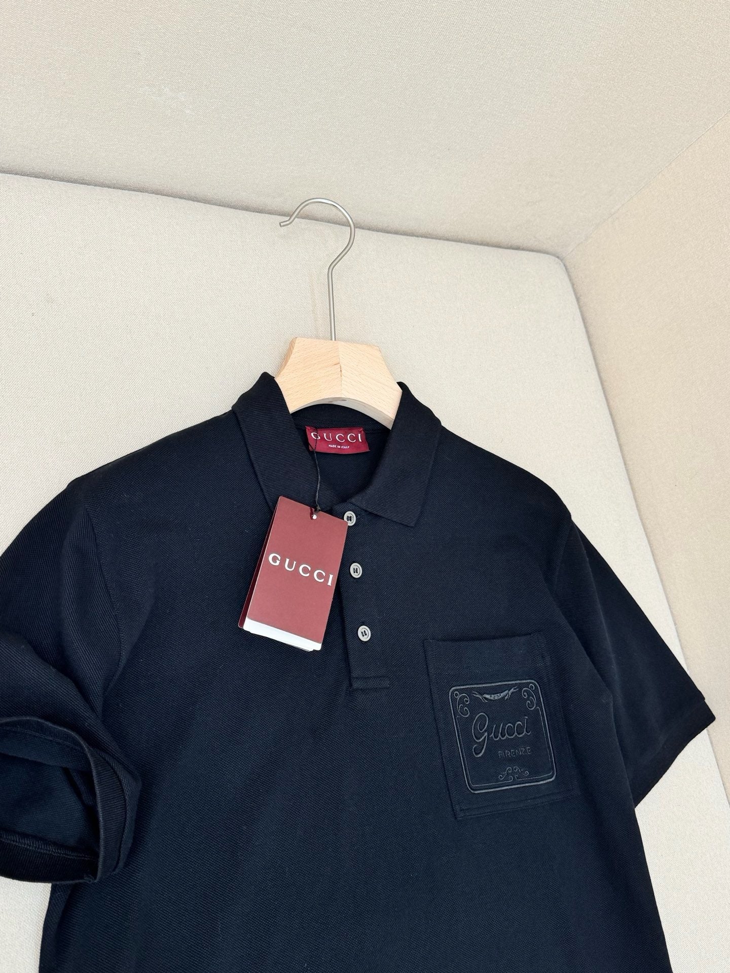 Black and White Polo