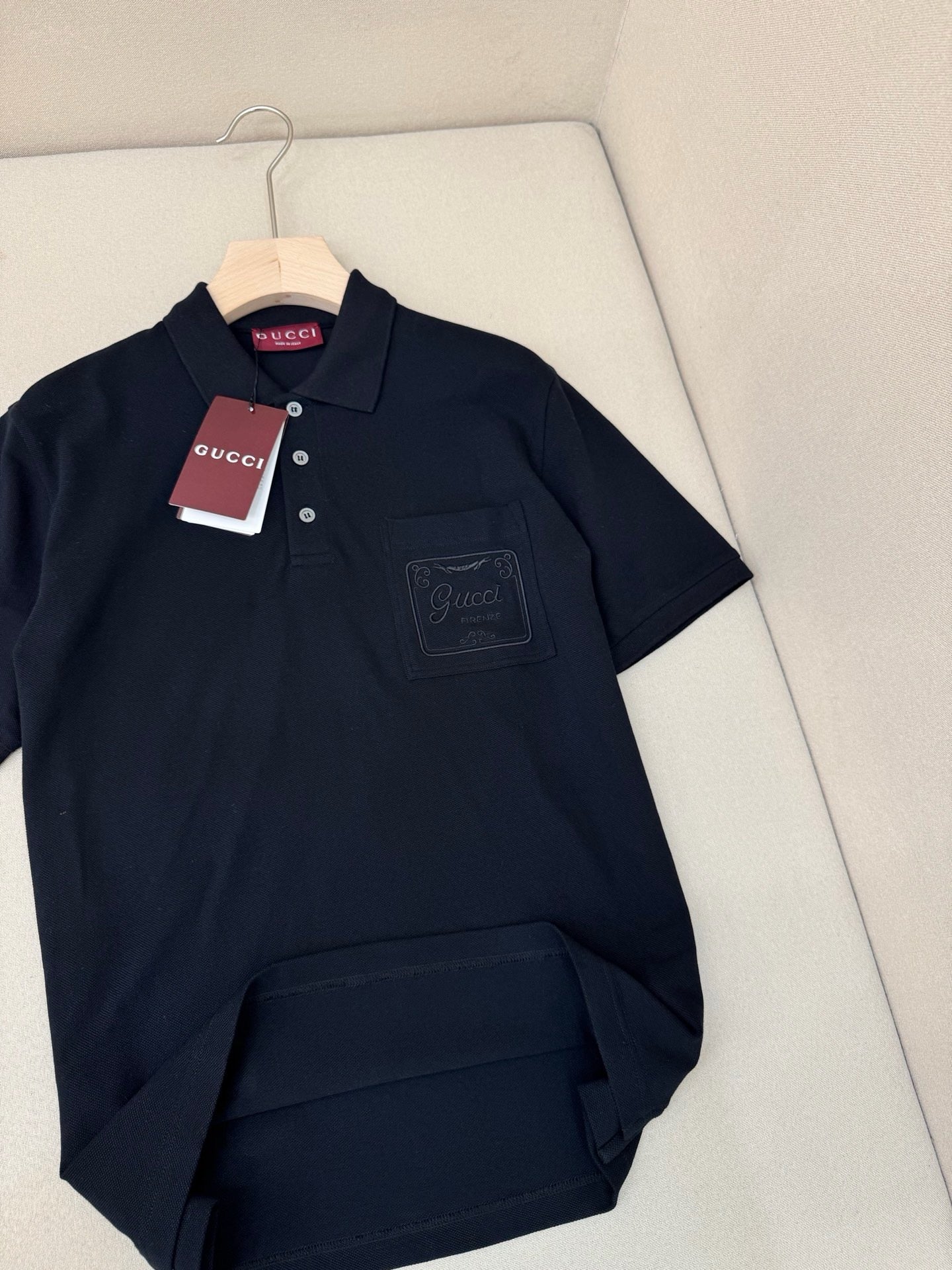 Black and White Polo