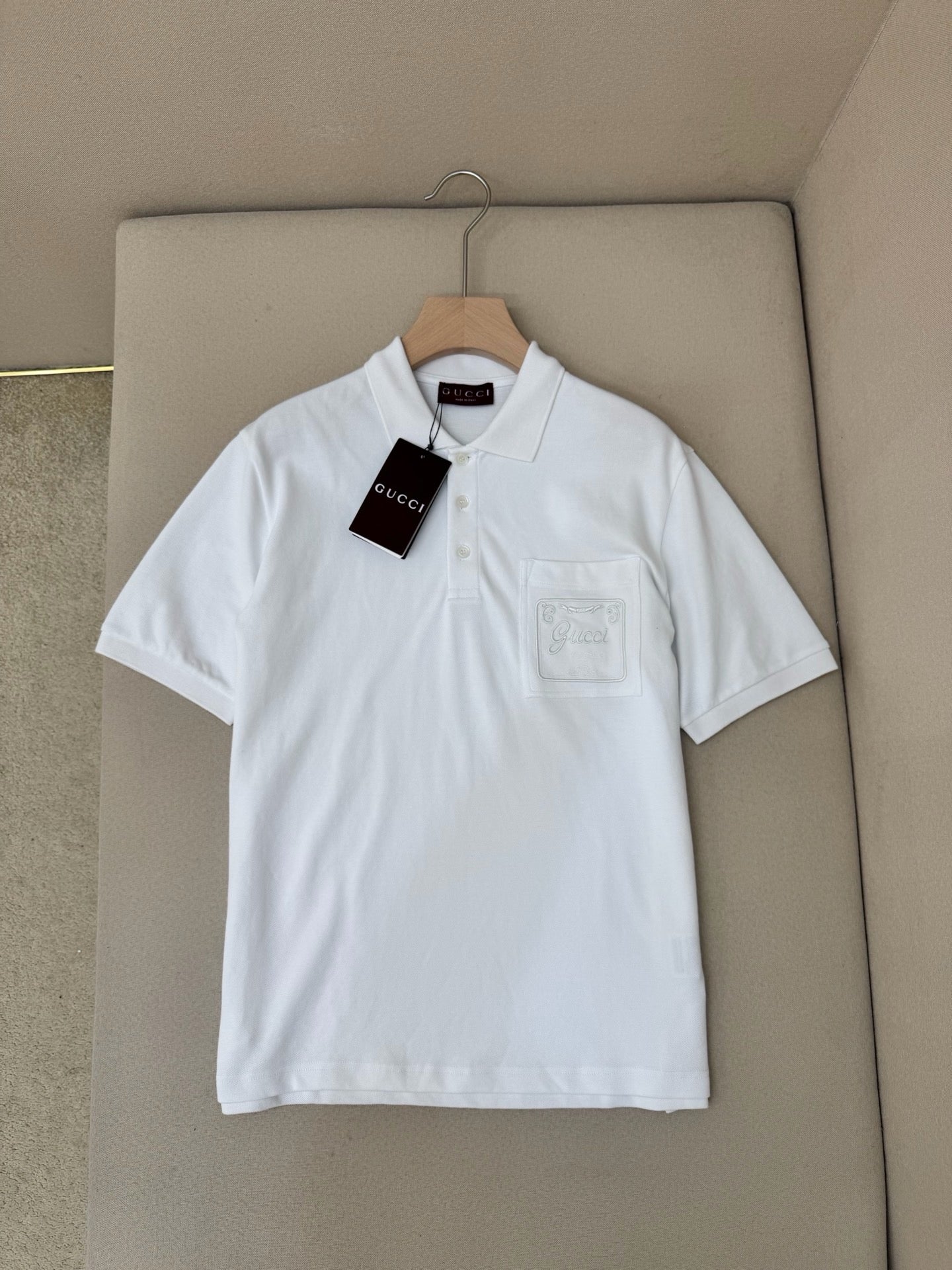 Black and White Polo