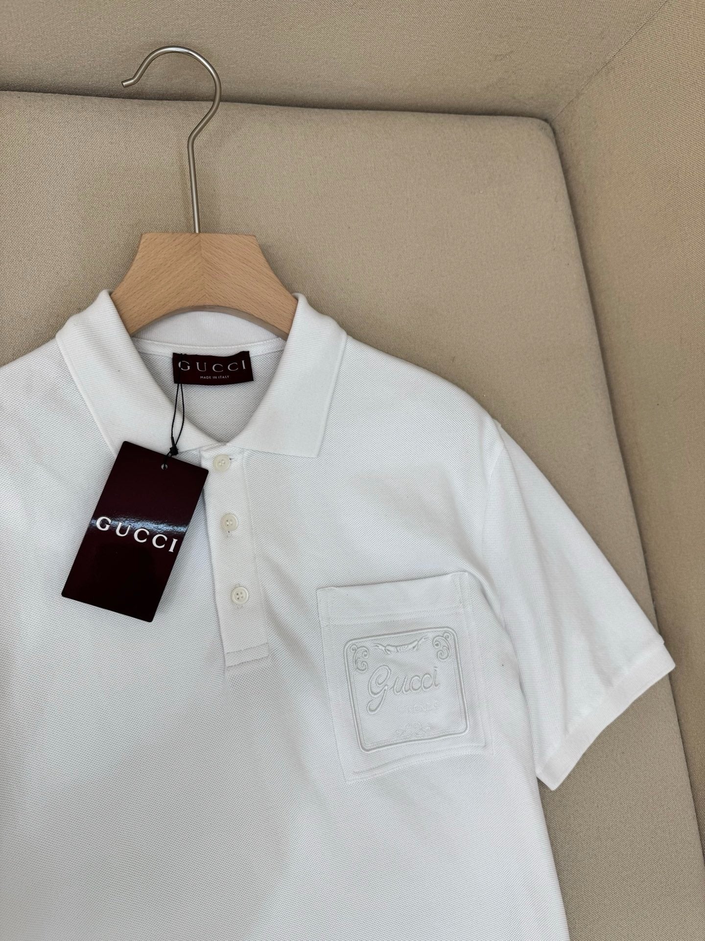 Black and White Polo