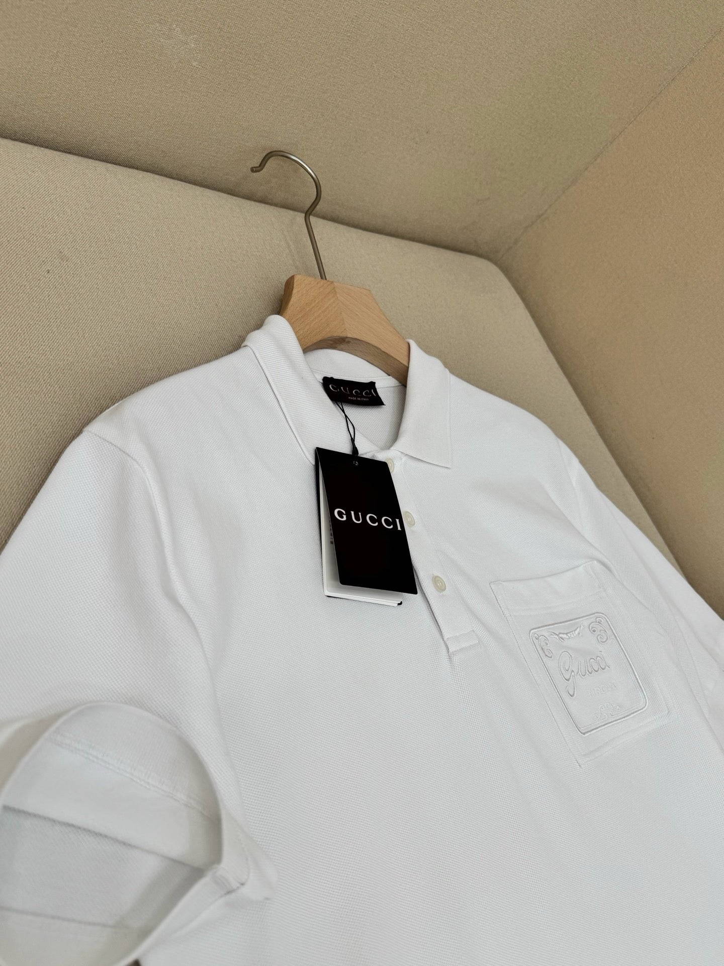 Black and White Polo