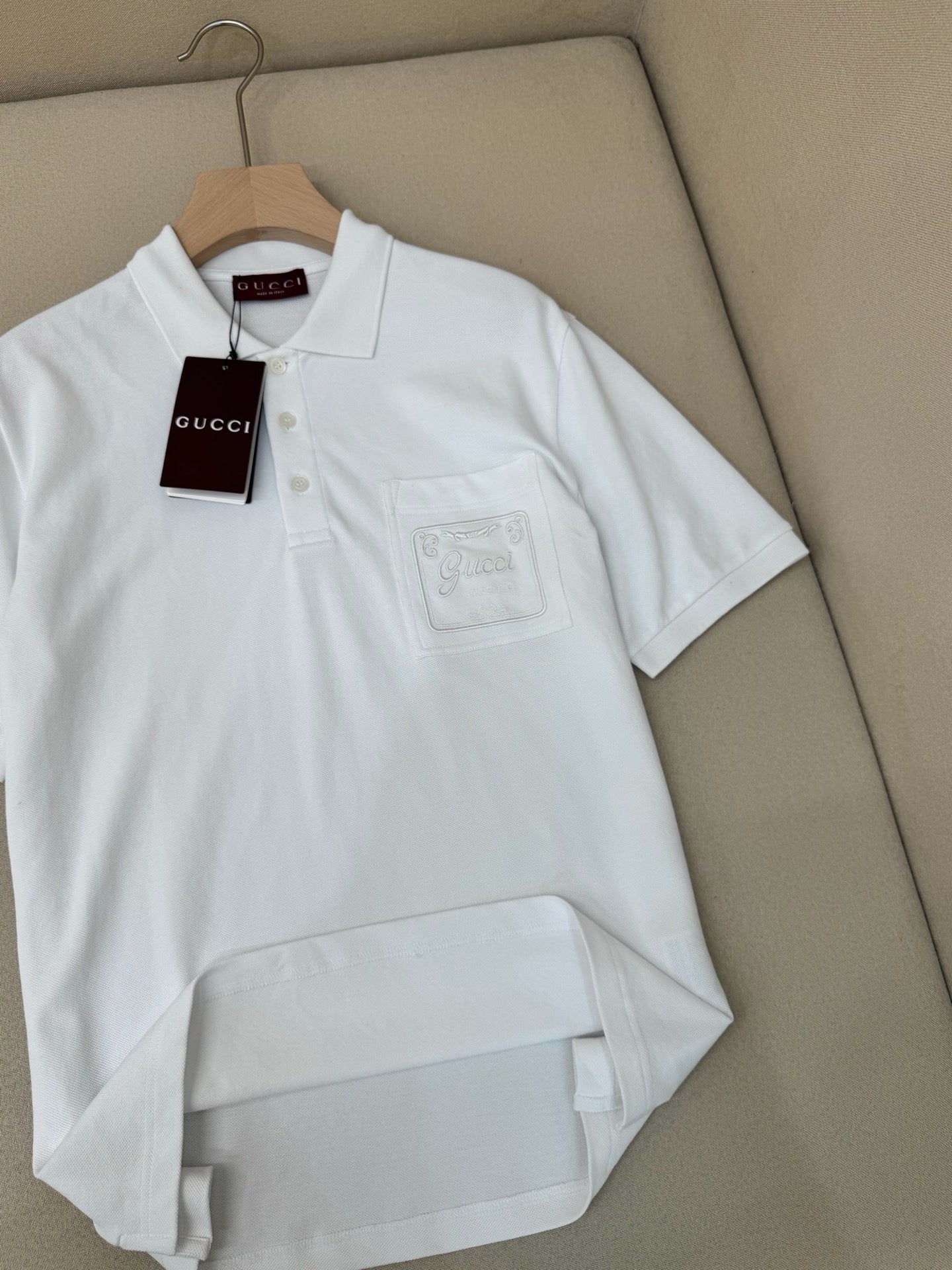 Black and White Polo